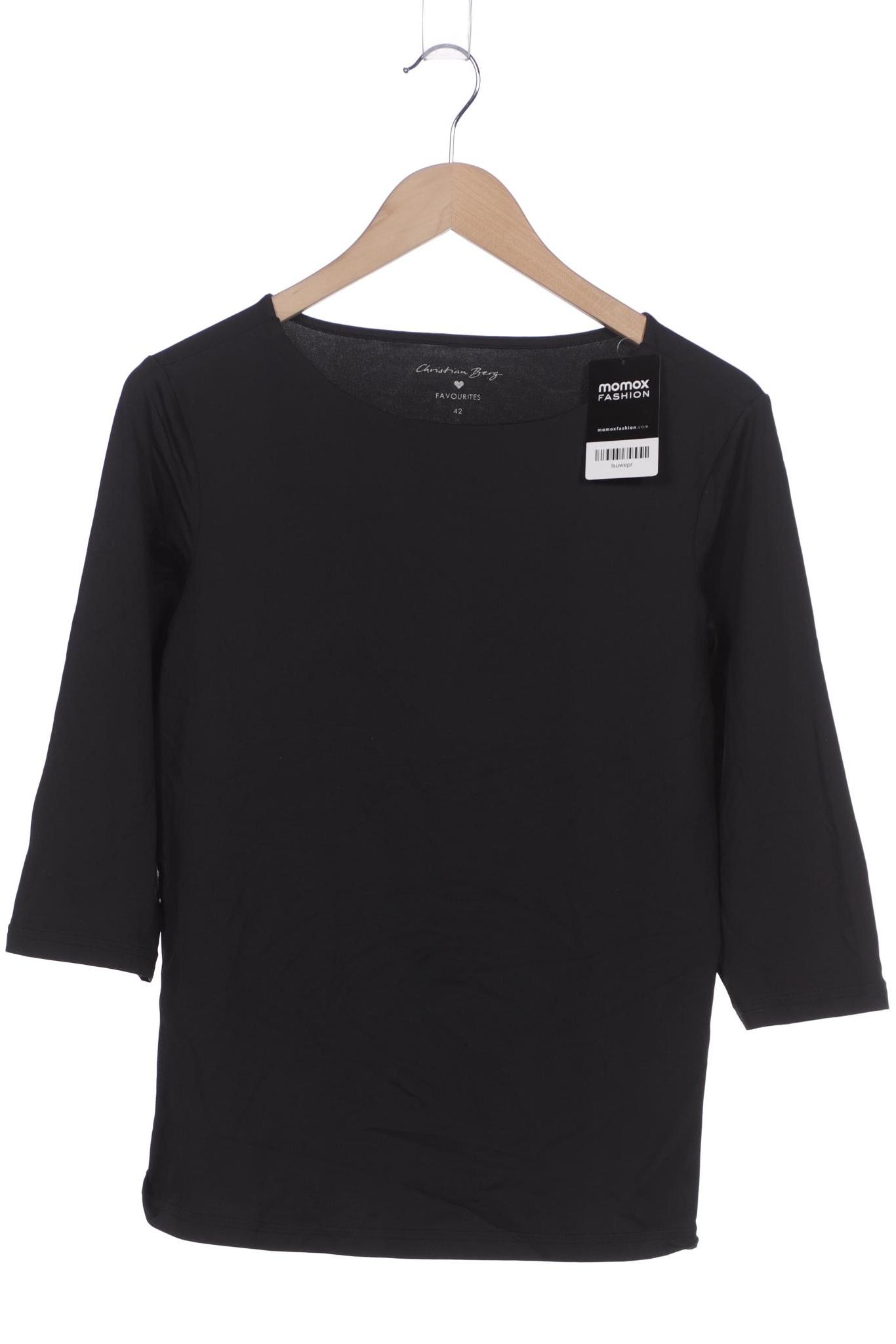 

Christian Berg Damen Langarmshirt, schwarz, Gr. 42
