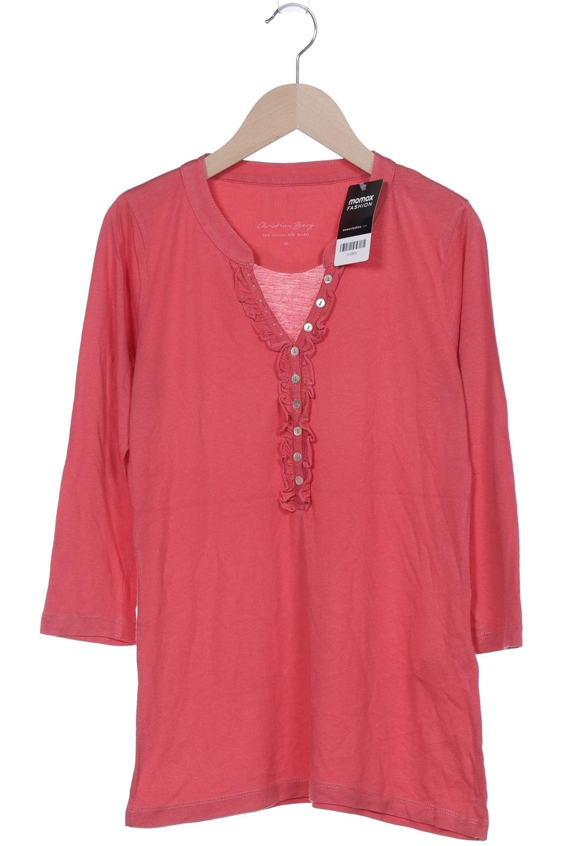 

Christian Berg Damen Langarmshirt, rot, Gr. 36