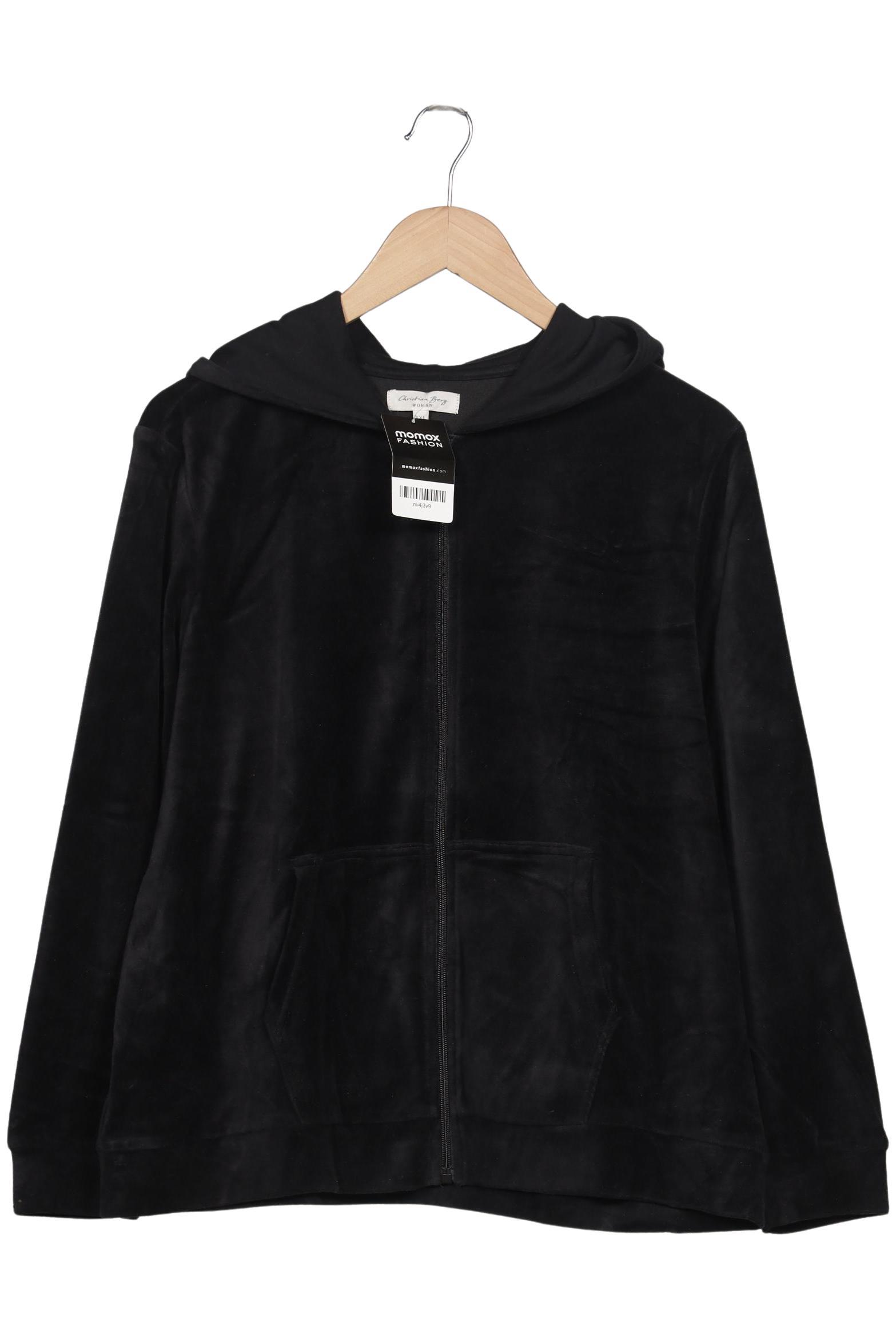 

Christian Berg Damen Kapuzenpullover, schwarz, Gr. 46