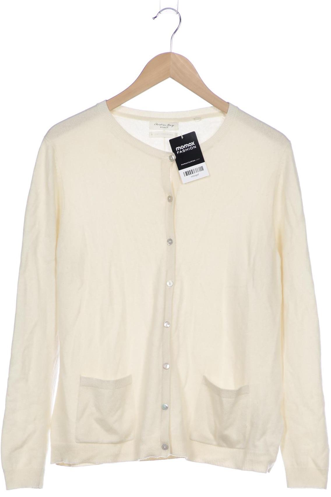

Christian Berg Damen Strickjacke, cremeweiß, Gr. 46