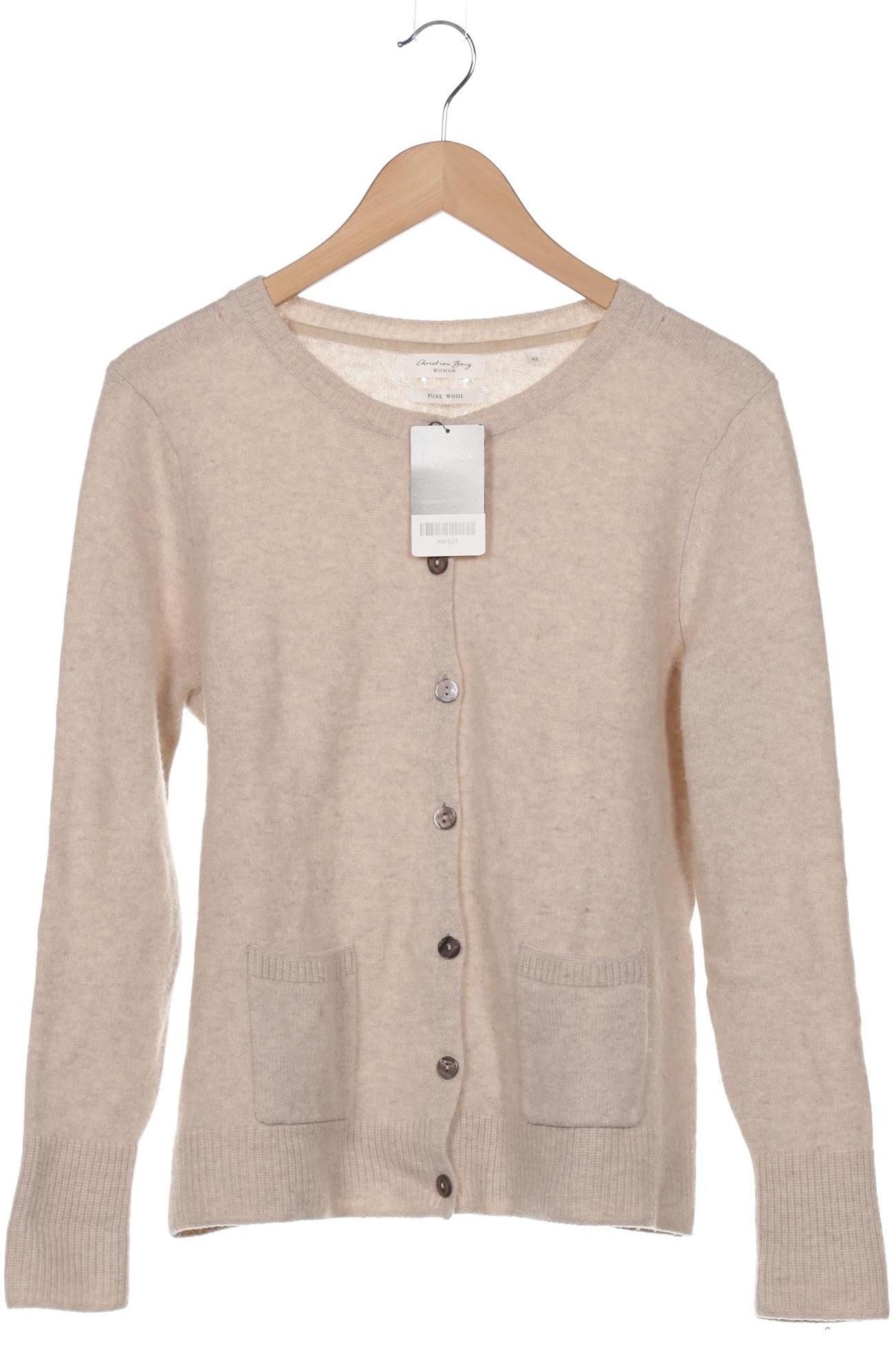 

Christian Berg Damen Strickjacke, beige, Gr. 42