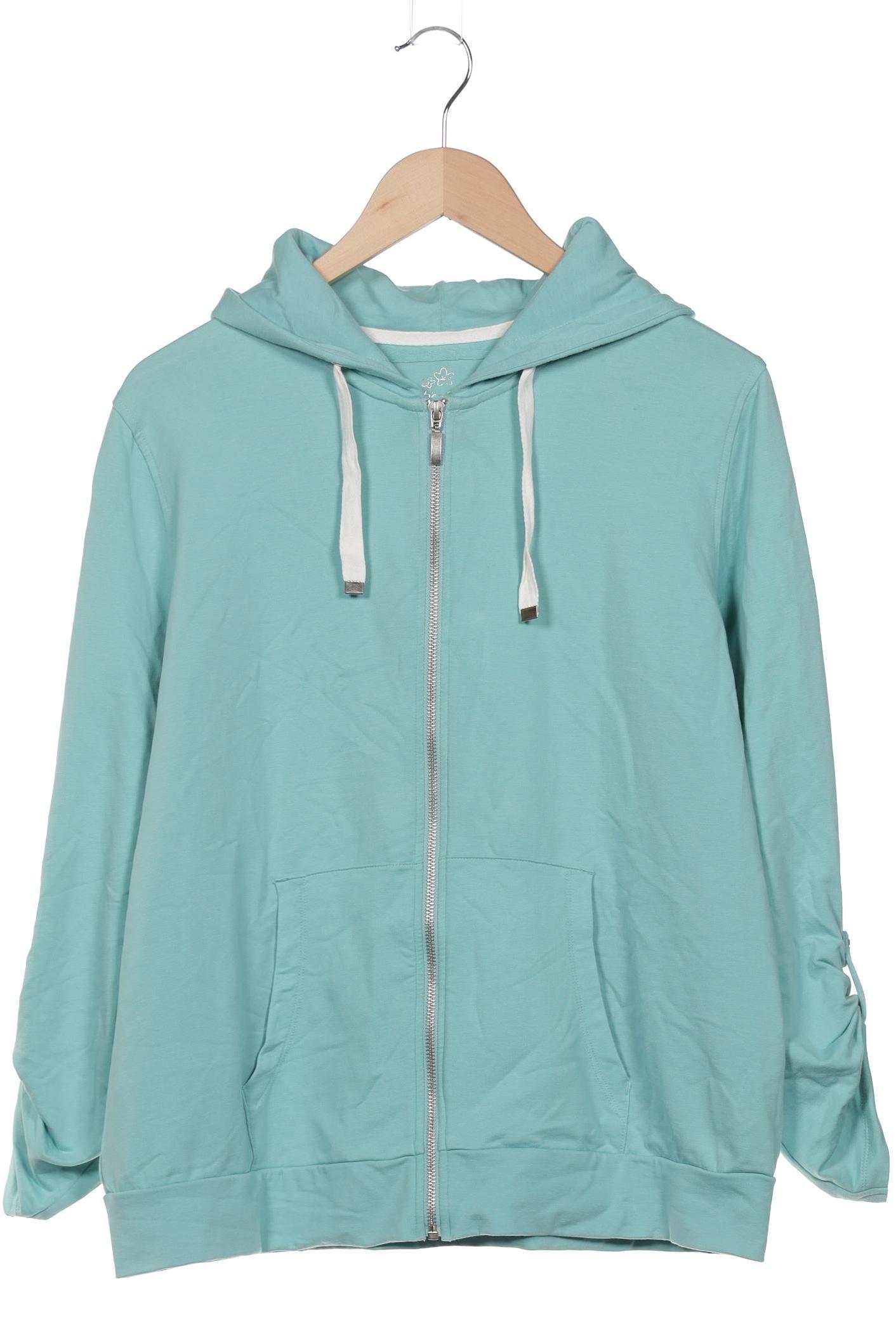 

Christian Berg Damen Kapuzenpullover, türkis, Gr. 46