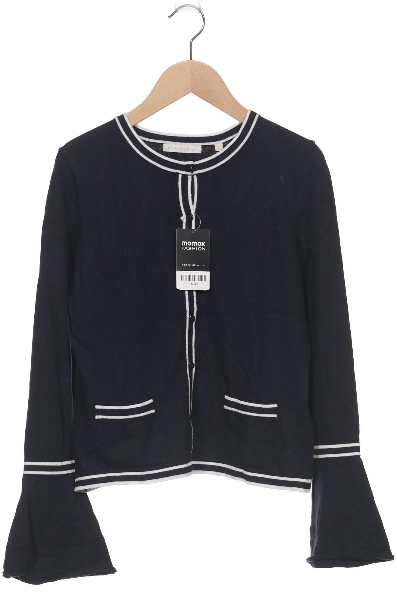 

Christian Berg Damen Strickjacke, marineblau, Gr. 36