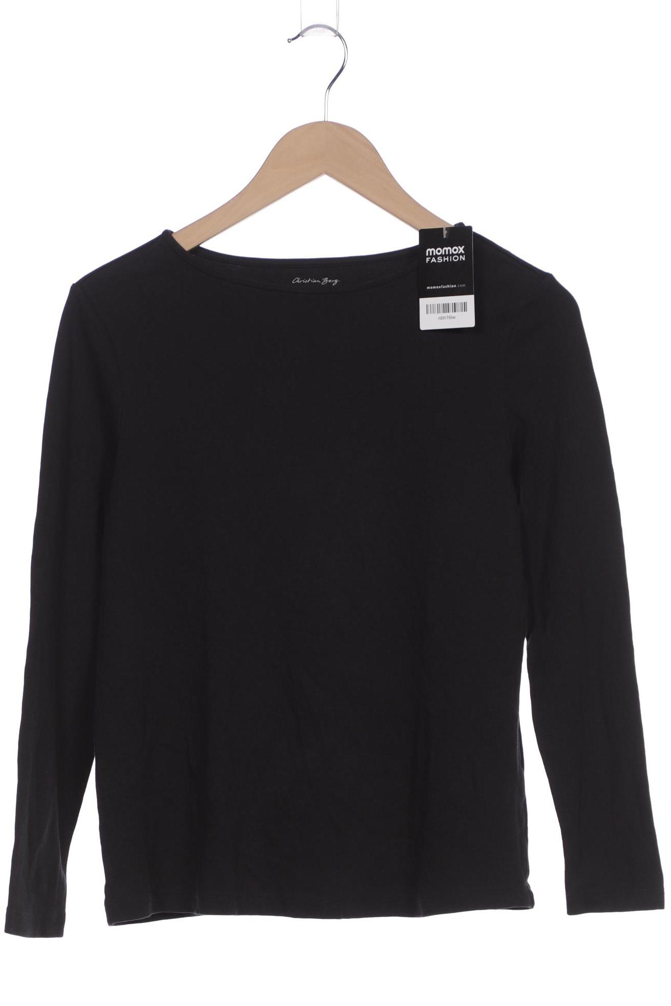 

Christian Berg Damen Langarmshirt, schwarz, Gr. 42