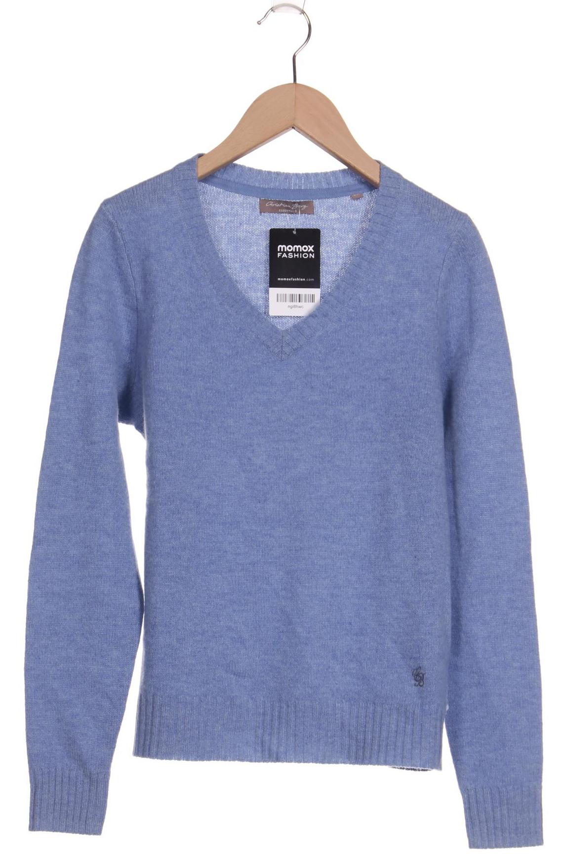 

Christian Berg Damen Pullover, blau, Gr. 34