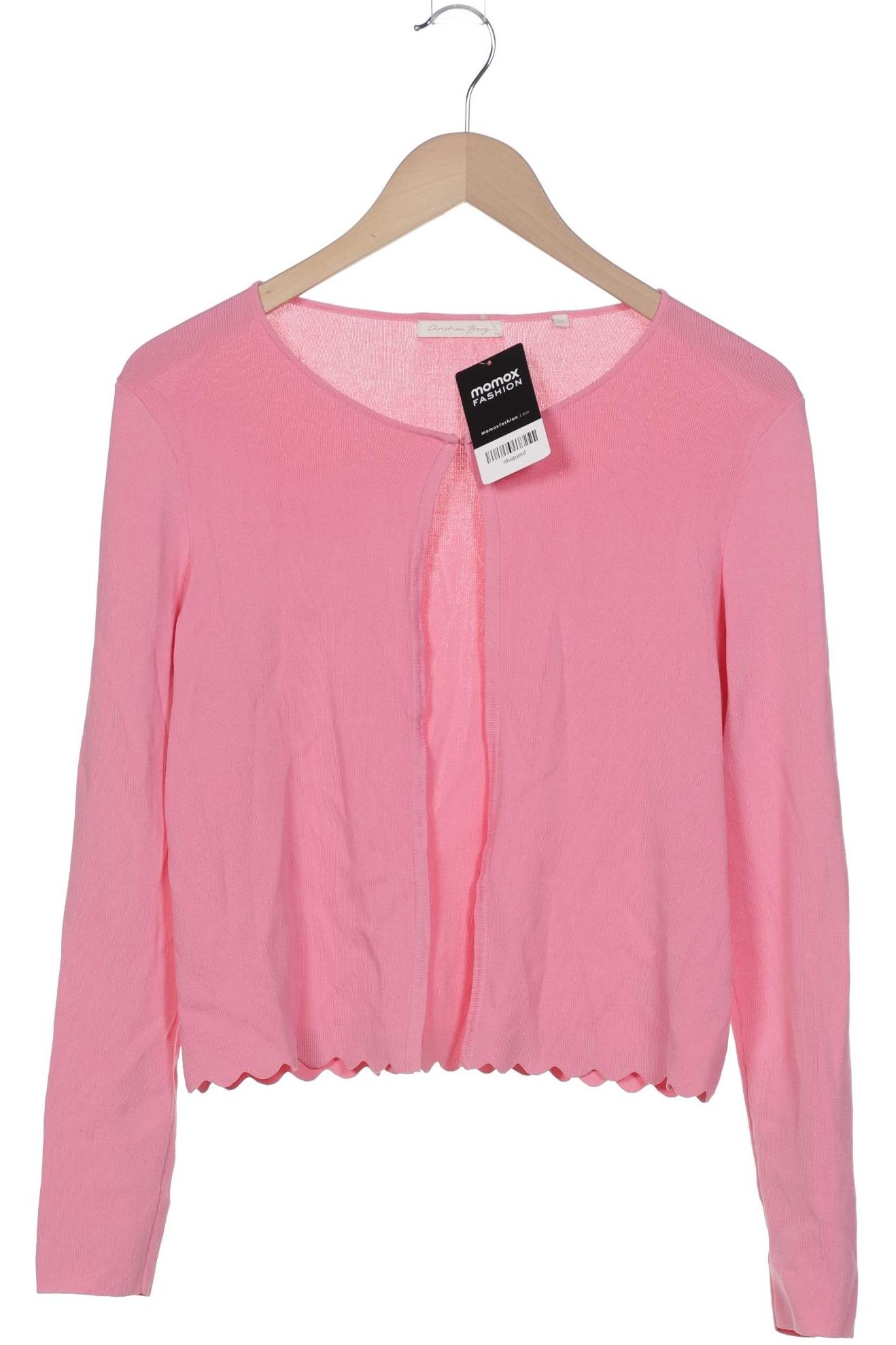 

Christian Berg Damen Strickjacke, pink, Gr. 38
