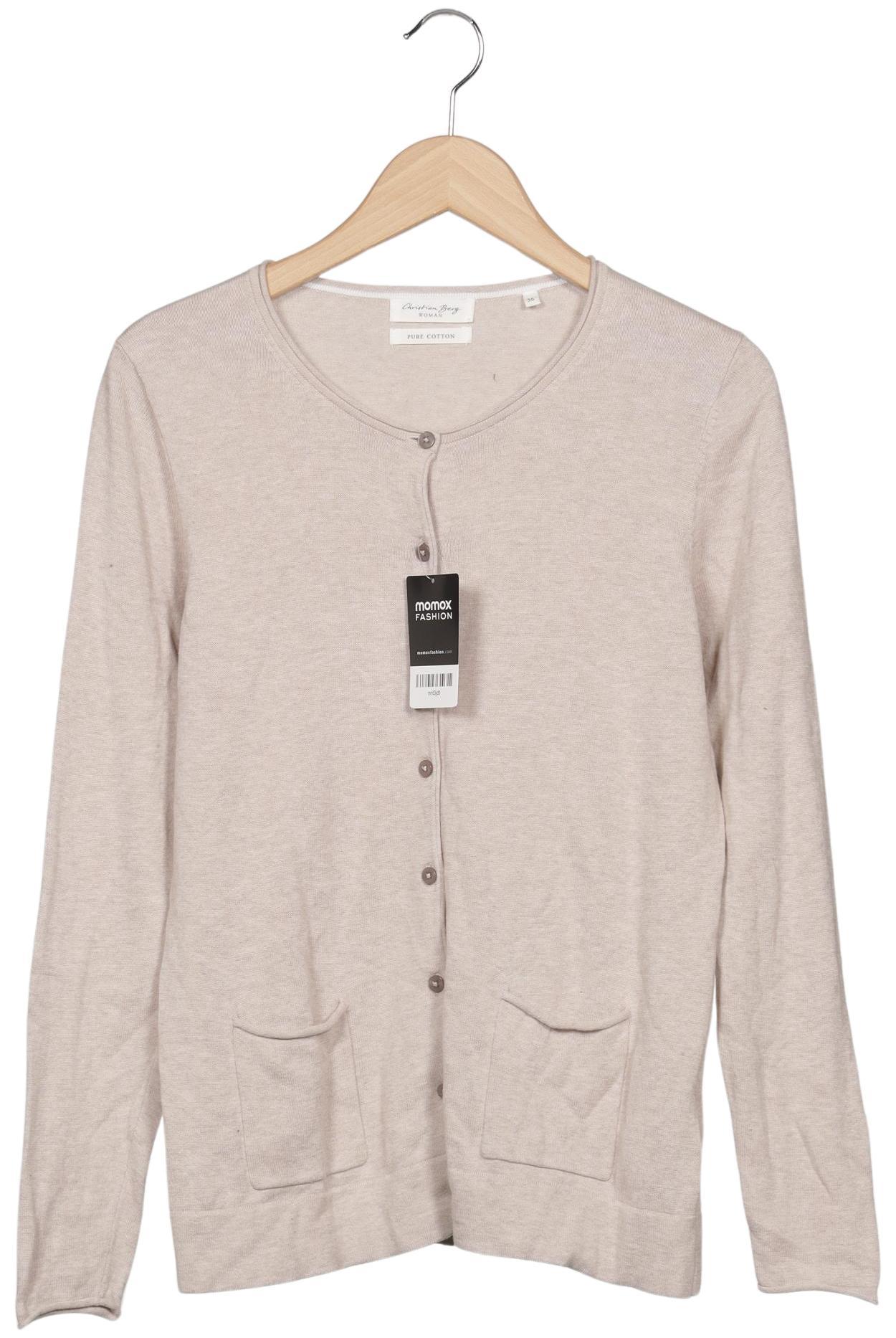 

Christian Berg Damen Strickjacke, beige, Gr. 36