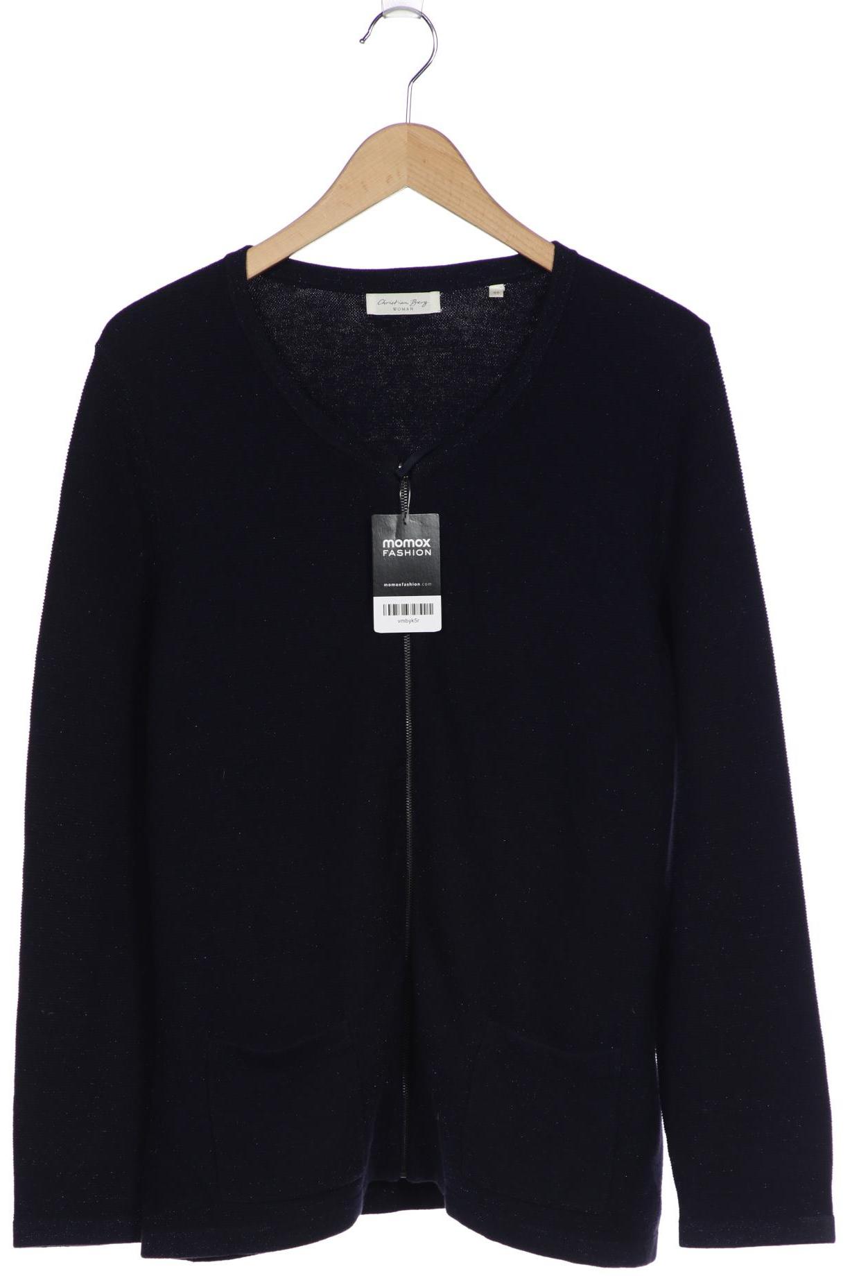 

Christian Berg Damen Strickjacke, marineblau