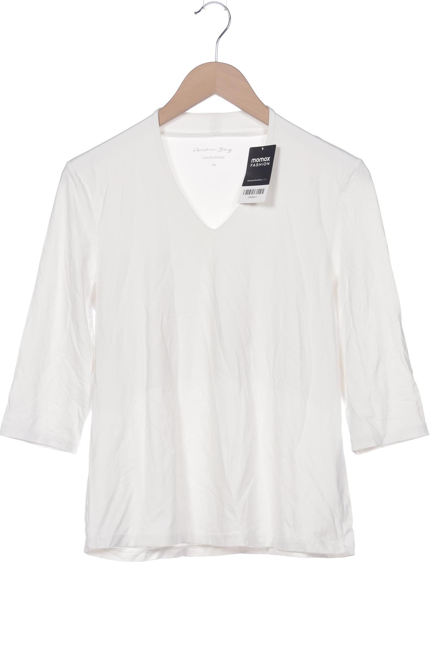 

Christian Berg Damen Langarmshirt, weiß, Gr. 44