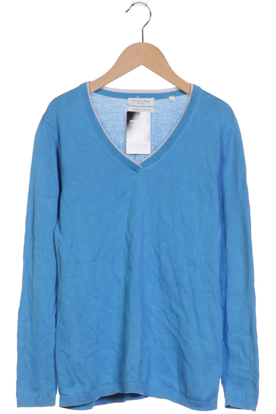 

Christian Berg Damen Pullover, blau, Gr. 38