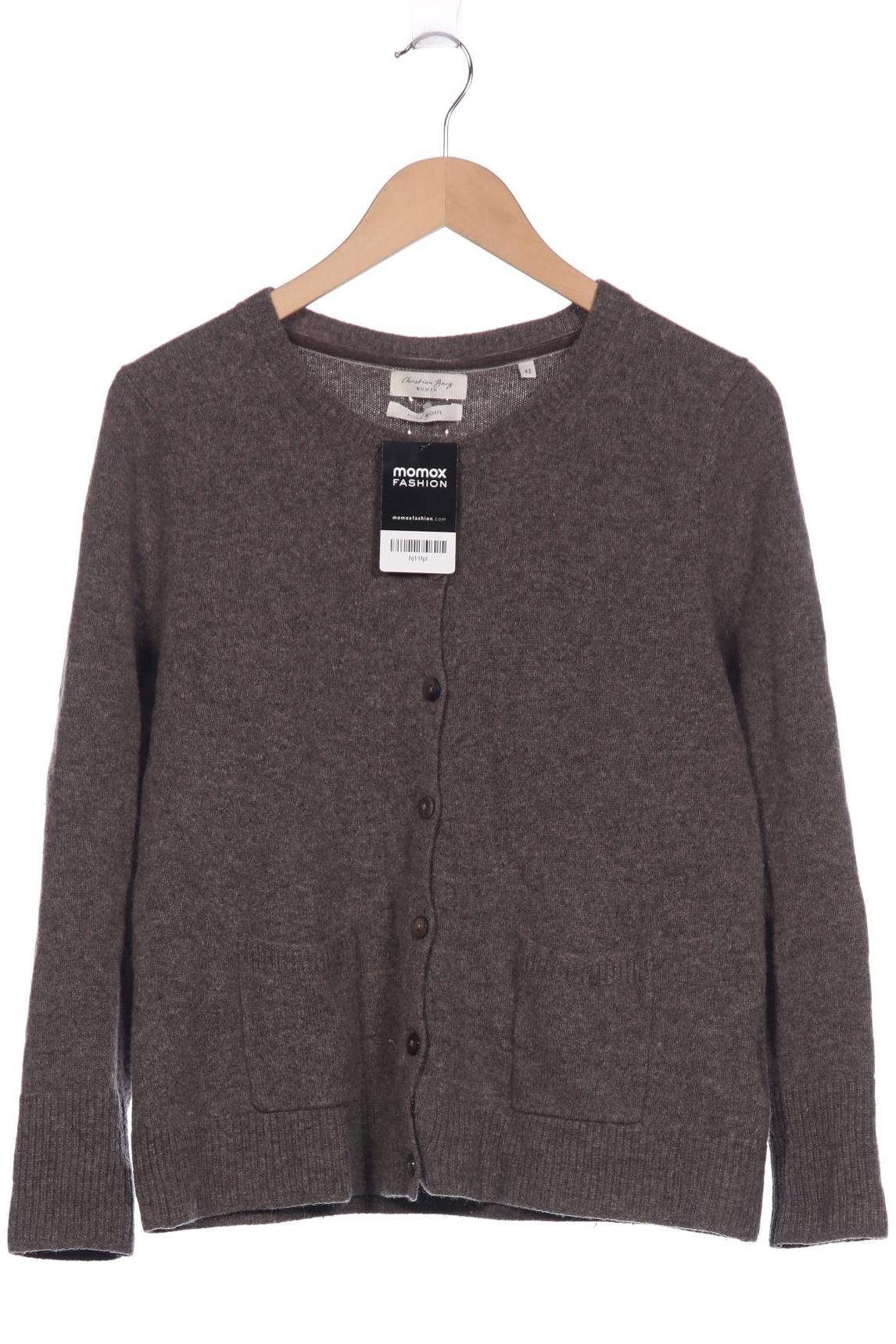 

Christian Berg Damen Strickjacke, braun, Gr. 42