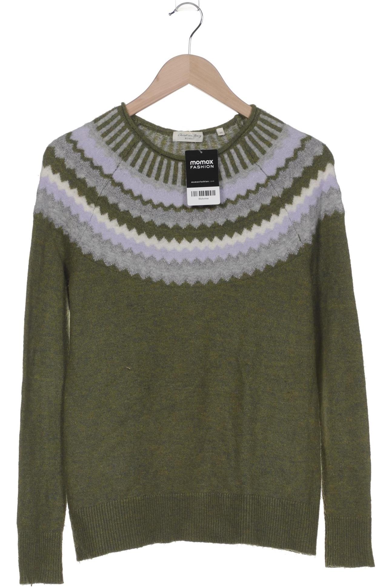 

Christian Berg Damen Pullover, grün, Gr. 36