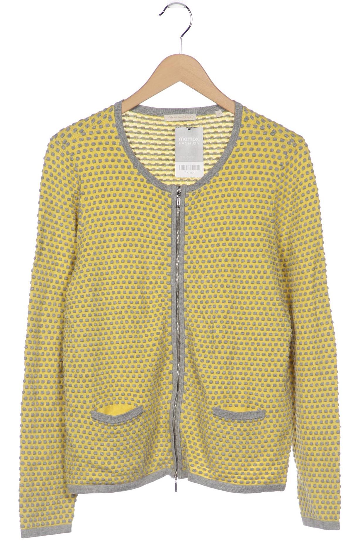 

Christian Berg Damen Strickjacke, gelb
