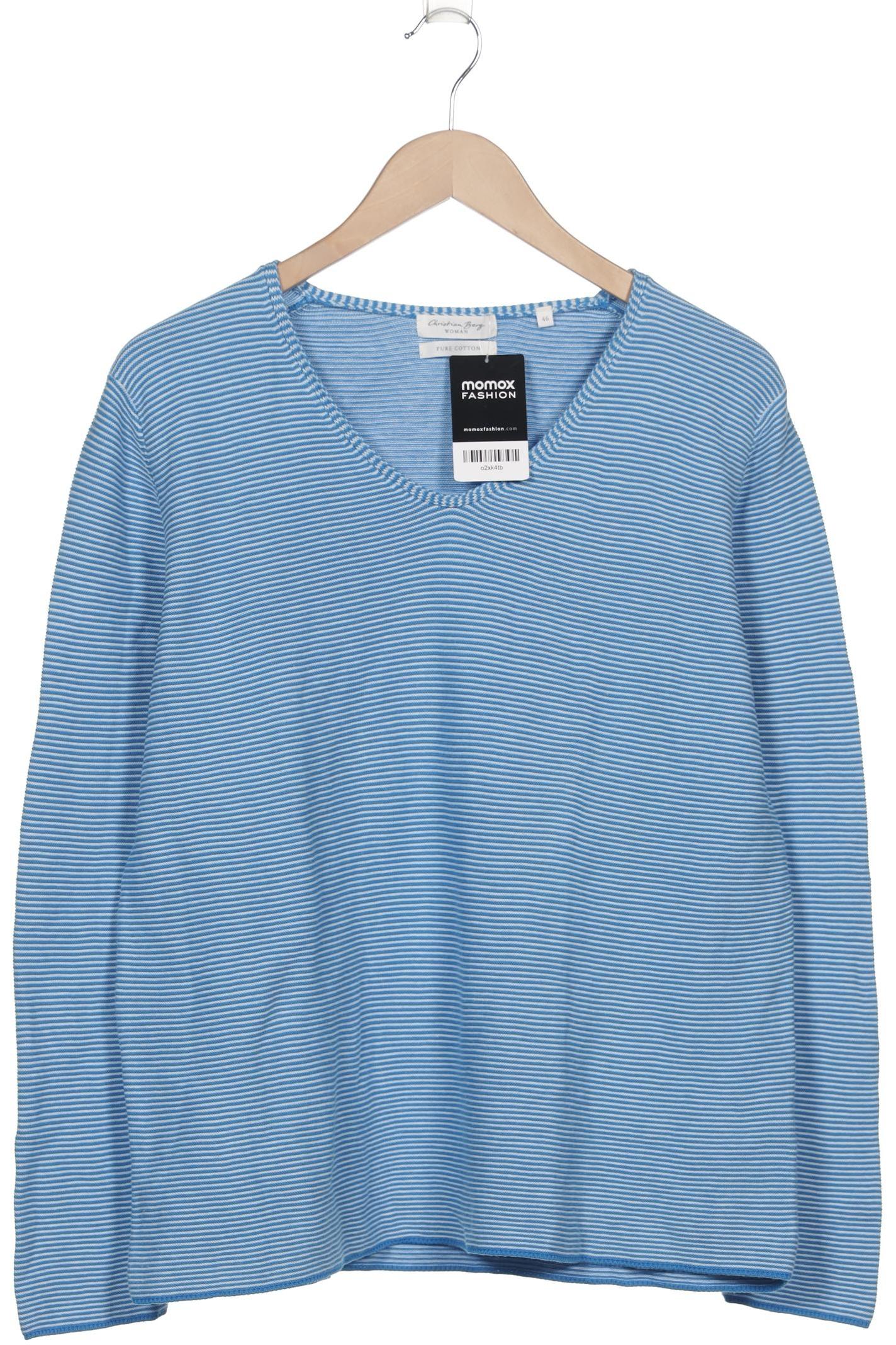 

Christian Berg Damen Pullover, blau, Gr. 46