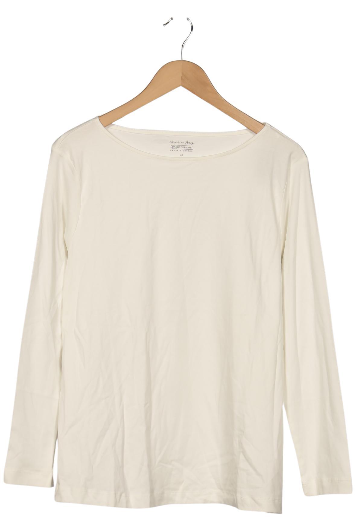 

Christian Berg Damen Langarmshirt, cremeweiß, Gr. 48