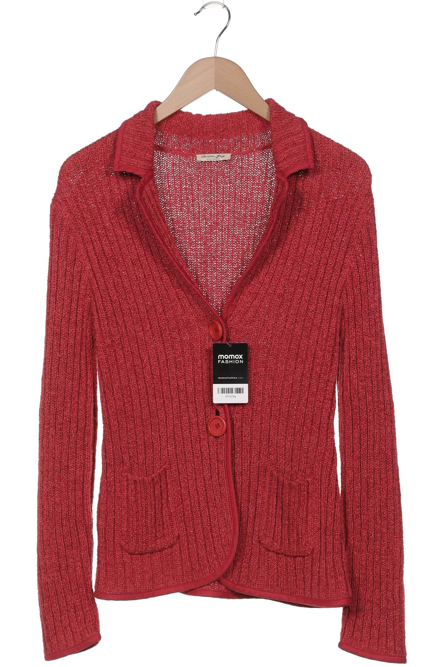 

Christian Berg Damen Strickjacke, rot, Gr. 36