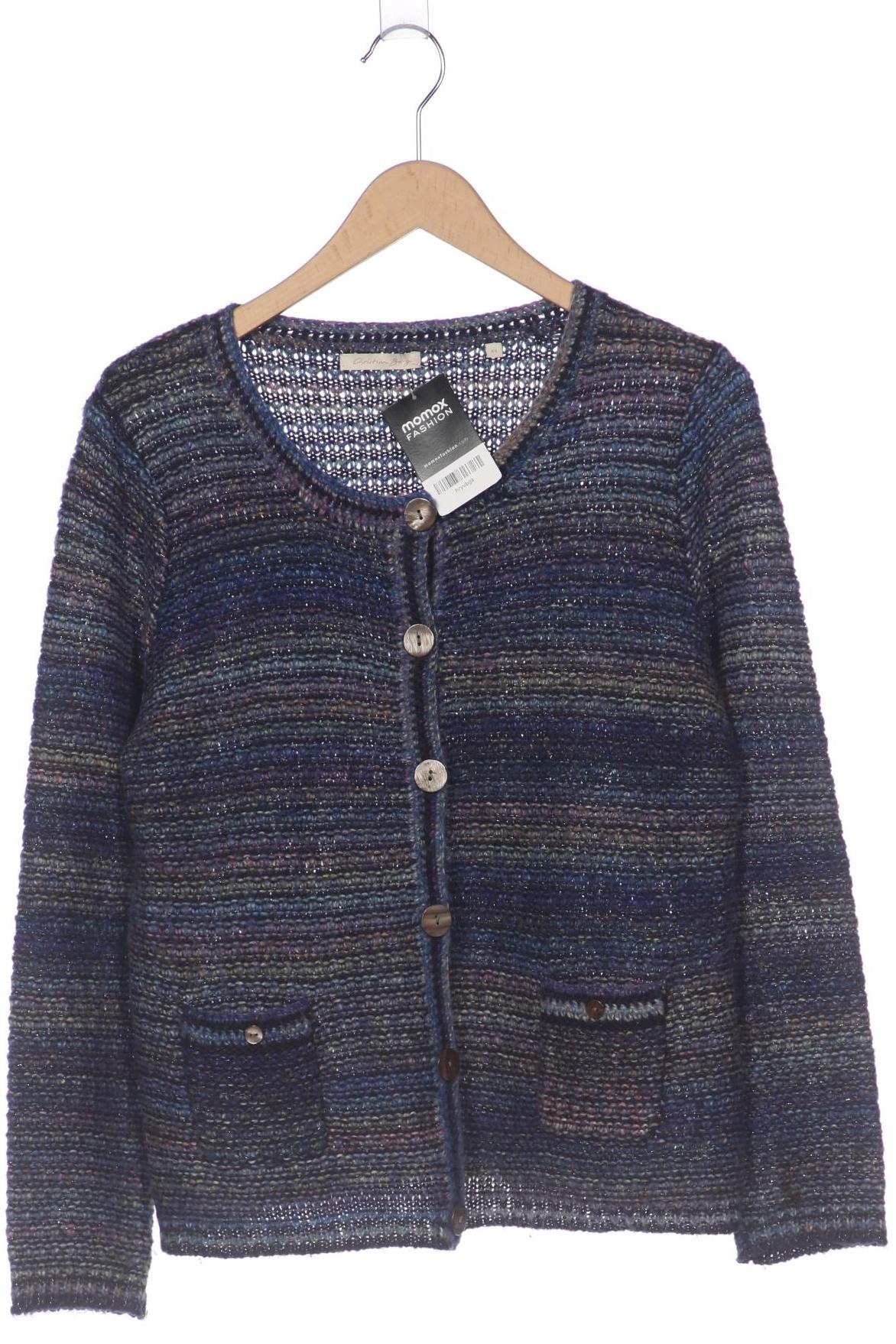

Christian Berg Damen Strickjacke, blau, Gr. 44