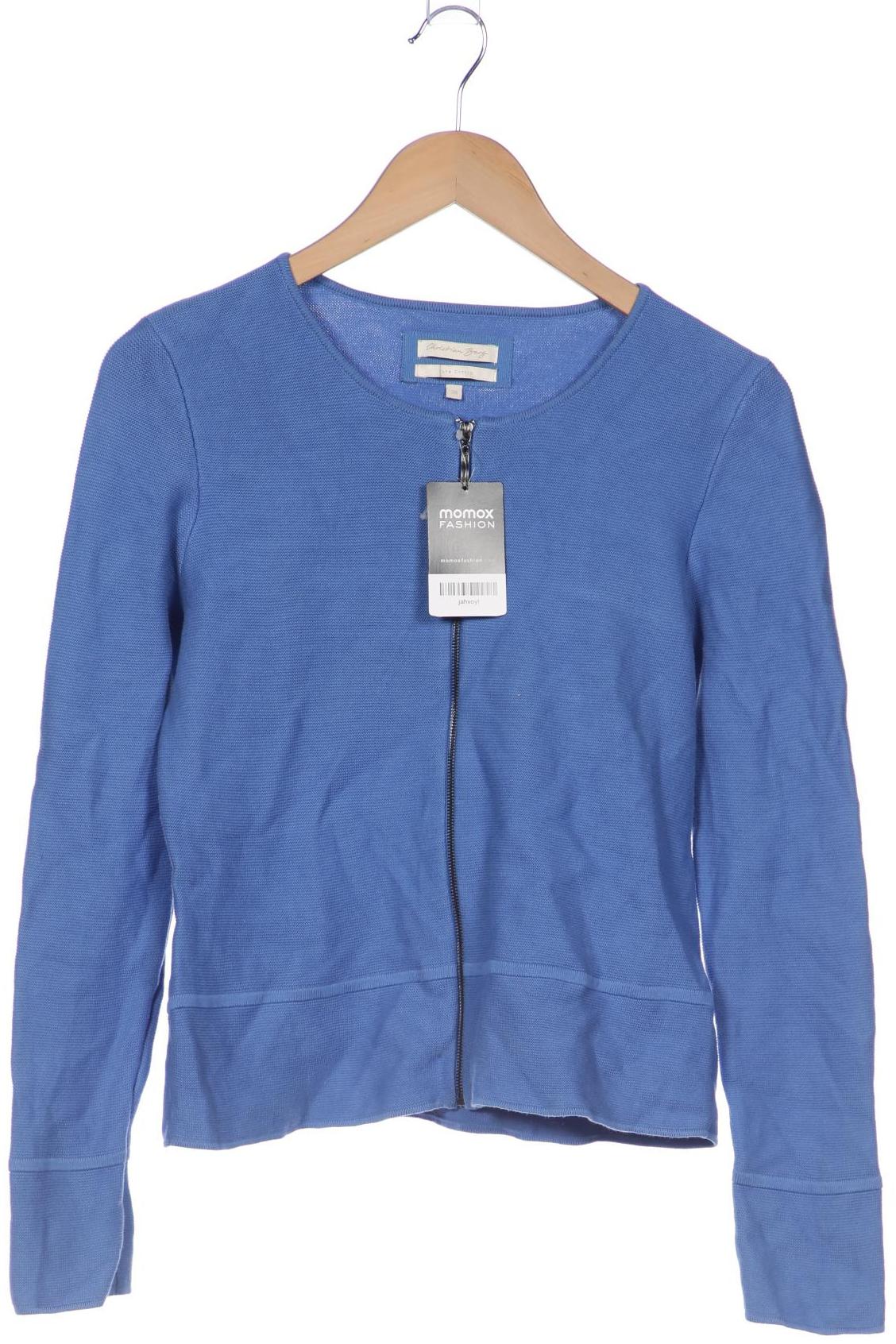 

Christian Berg Damen Strickjacke, blau, Gr. 38
