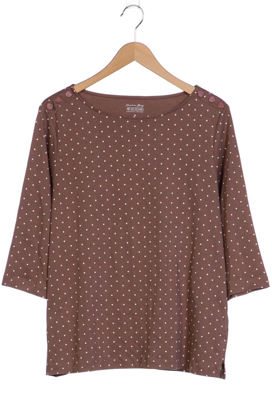 

Christian Berg Damen Langarmshirt, braun