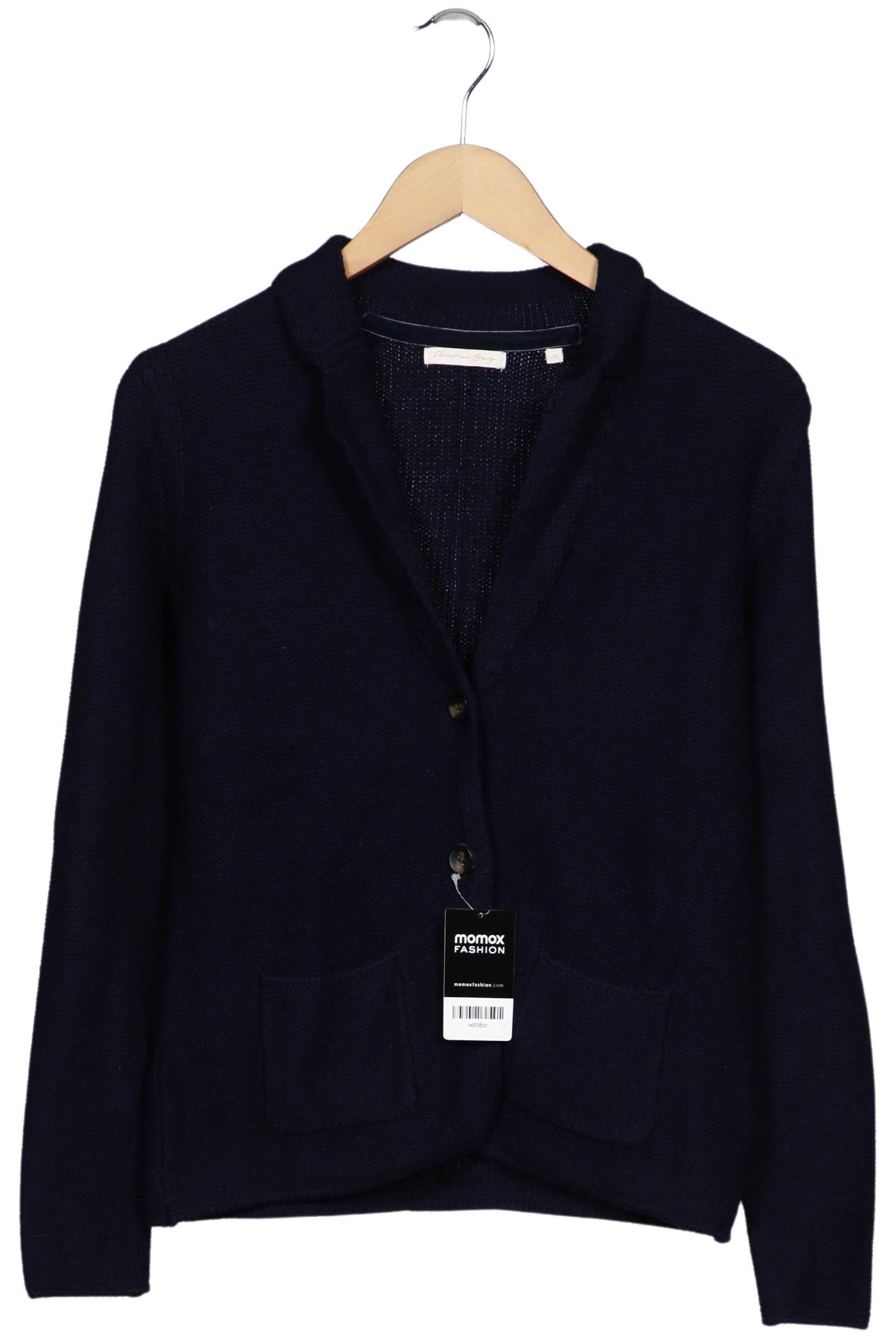 

Christian Berg Damen Strickjacke, marineblau, Gr. 36