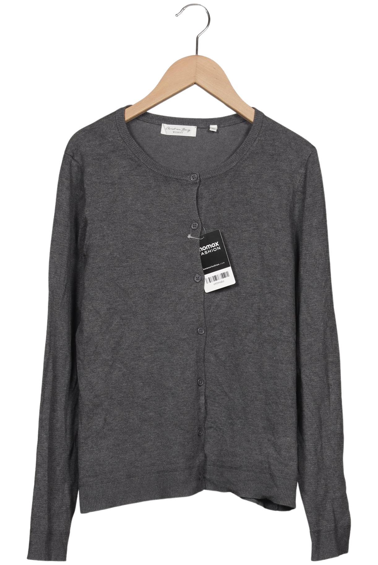 

Christian Berg Damen Strickjacke, grau, Gr. 36