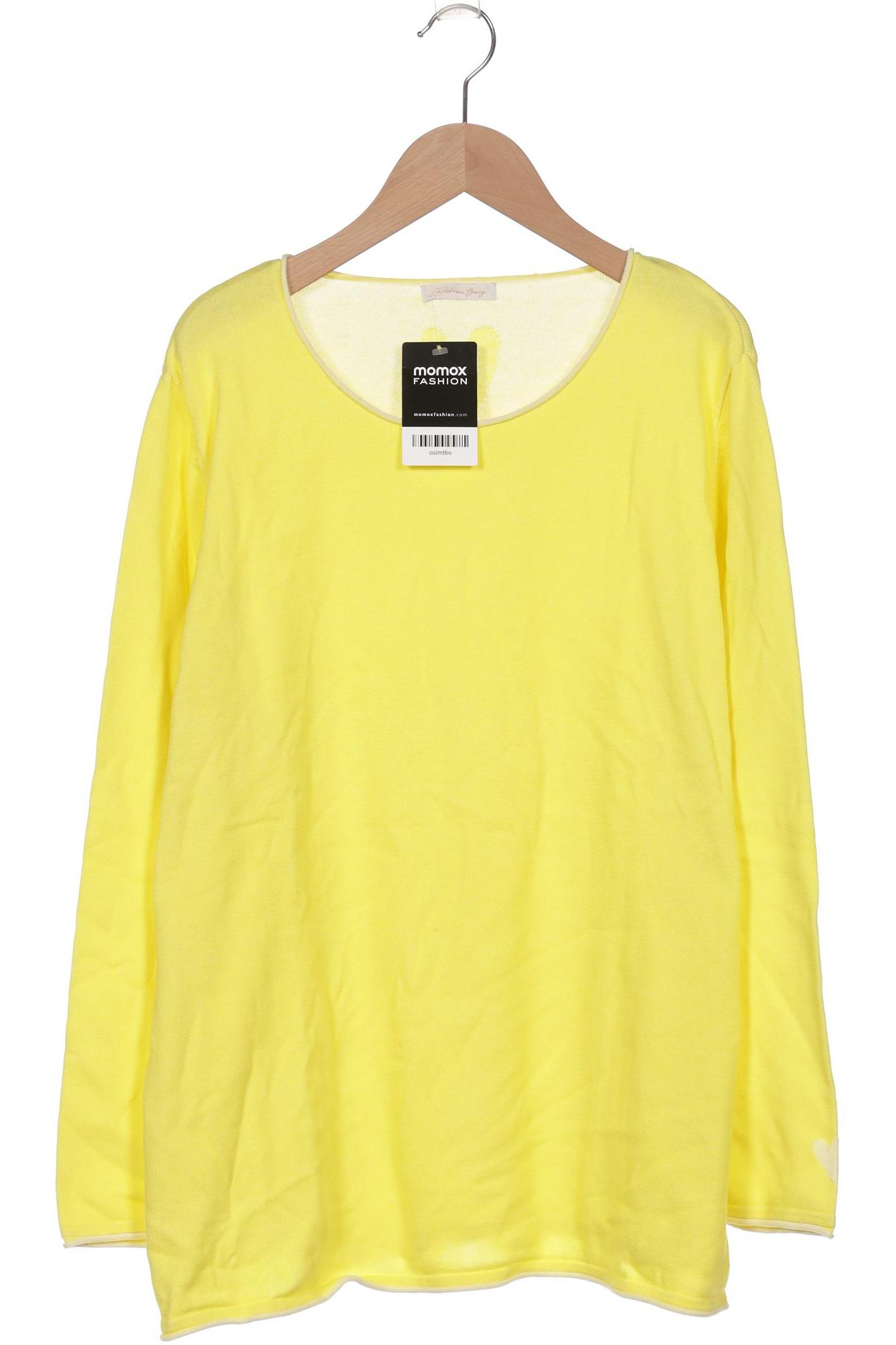 

Christian Berg Damen Pullover, gelb, Gr. 44