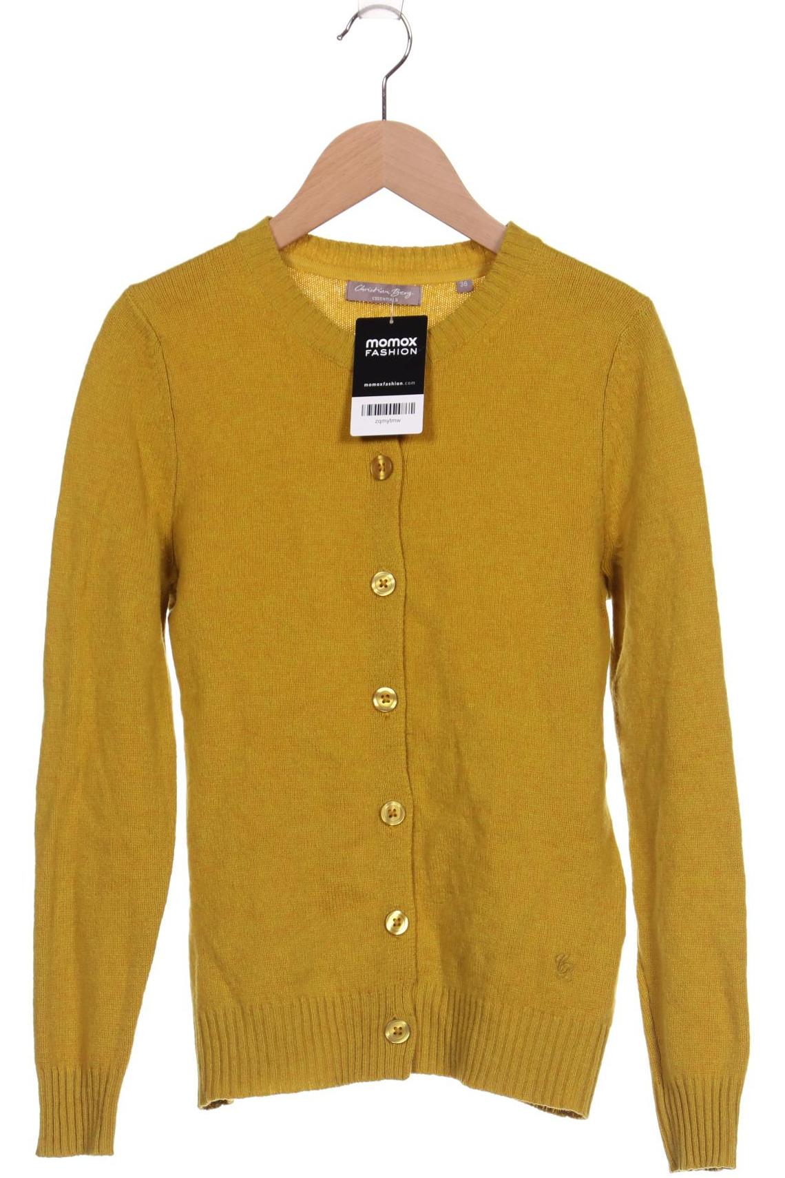 

Christian Berg Damen Strickjacke, gelb, Gr. 36