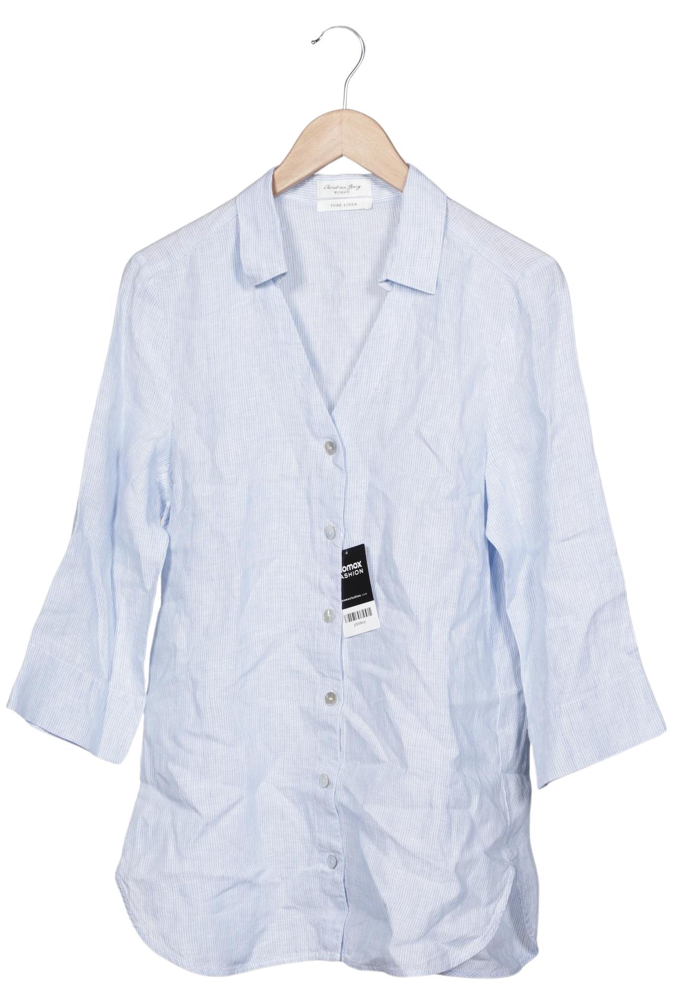 

Christian Berg Damen Bluse, blau, Gr. 38