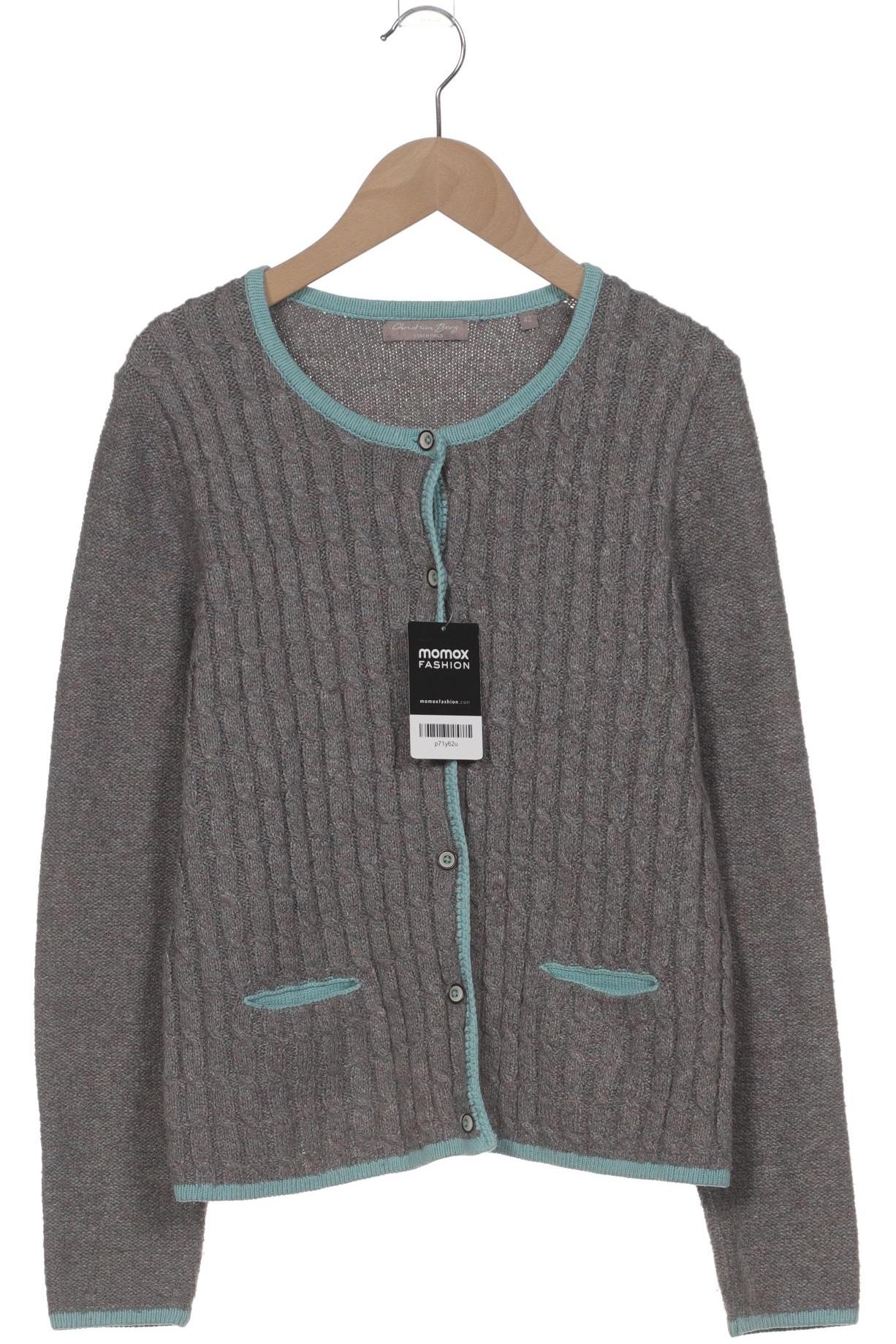 

Christian Berg Damen Strickjacke, grau, Gr. 42
