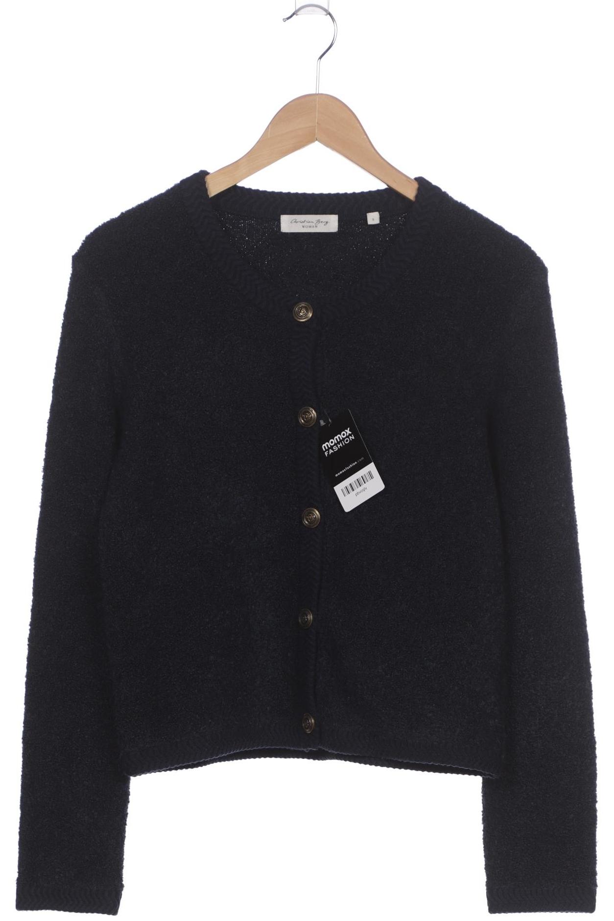 

Christian Berg Damen Strickjacke, marineblau, Gr. 36
