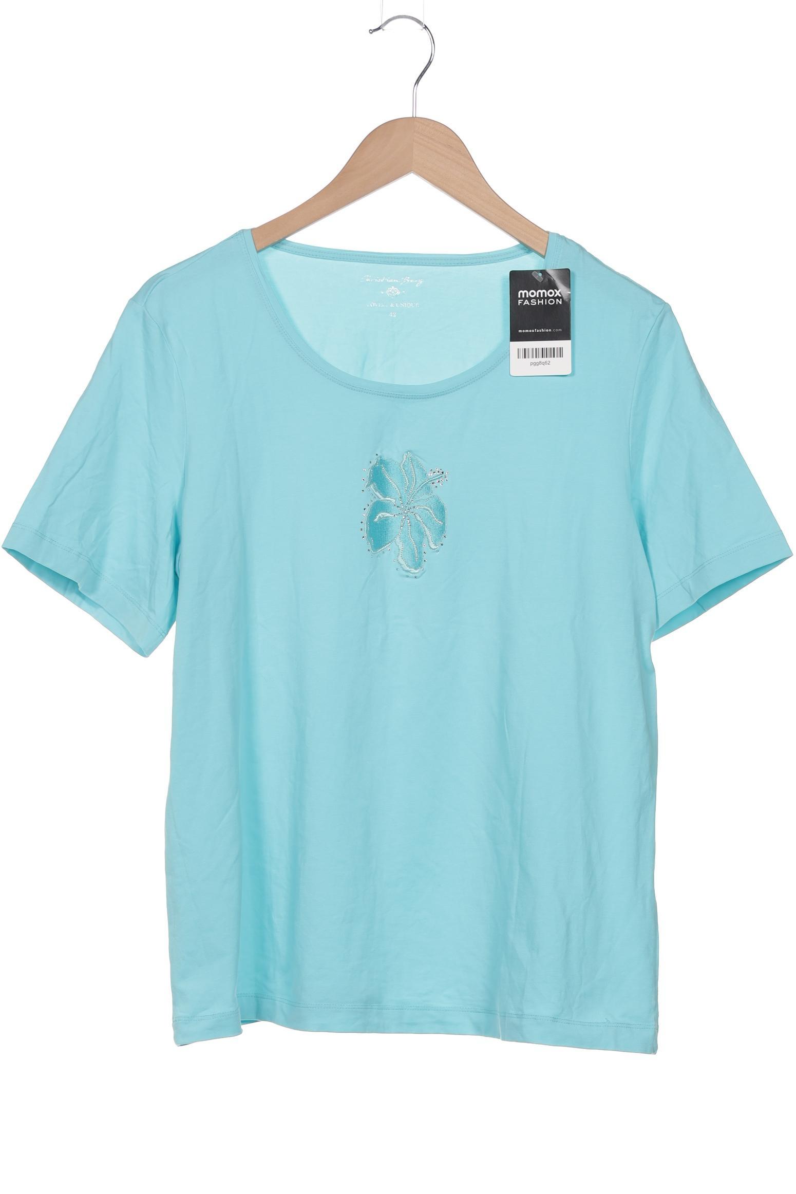 

Christian Berg Damen T-Shirt, hellblau, Gr. 48