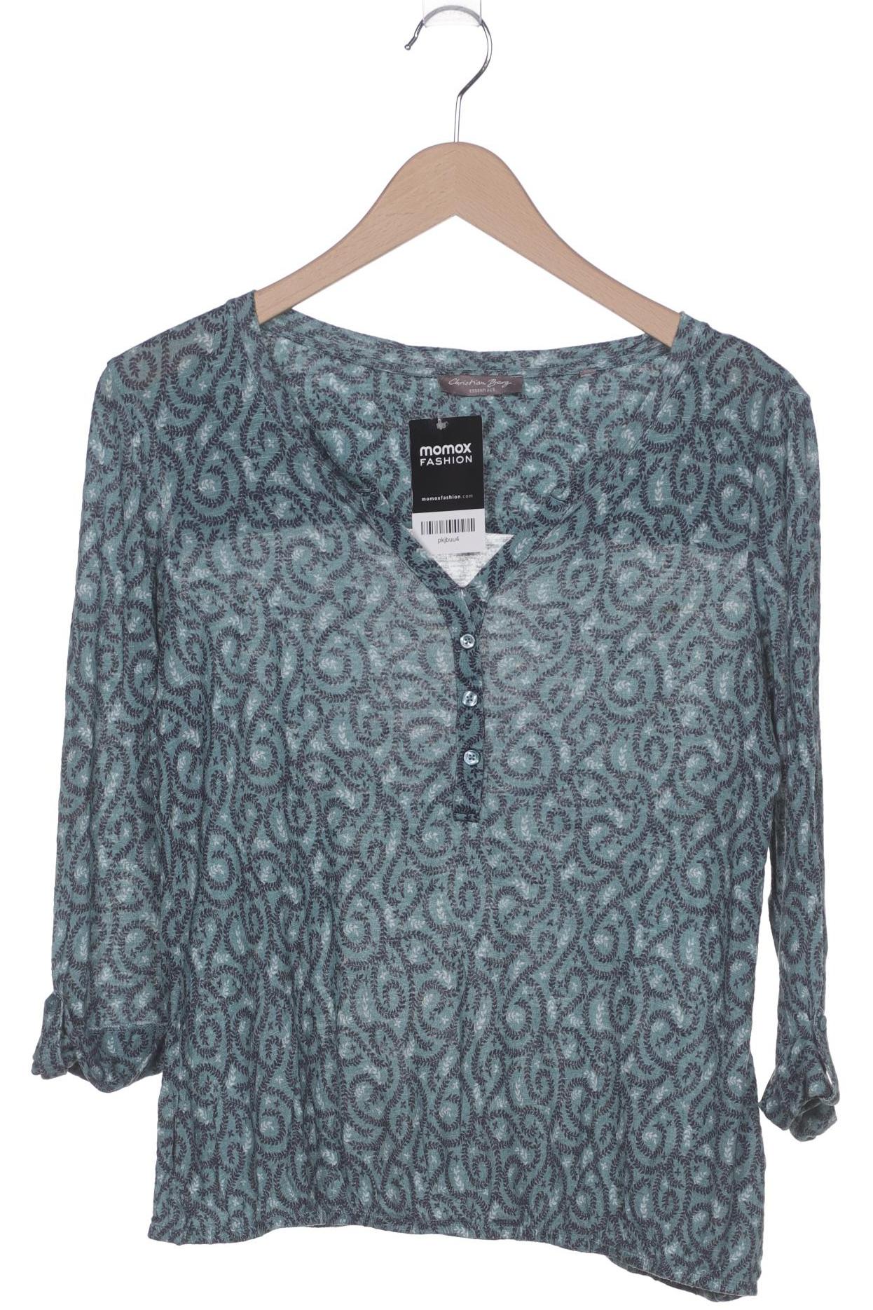 

Christian Berg Damen Langarmshirt, türkis, Gr. 38