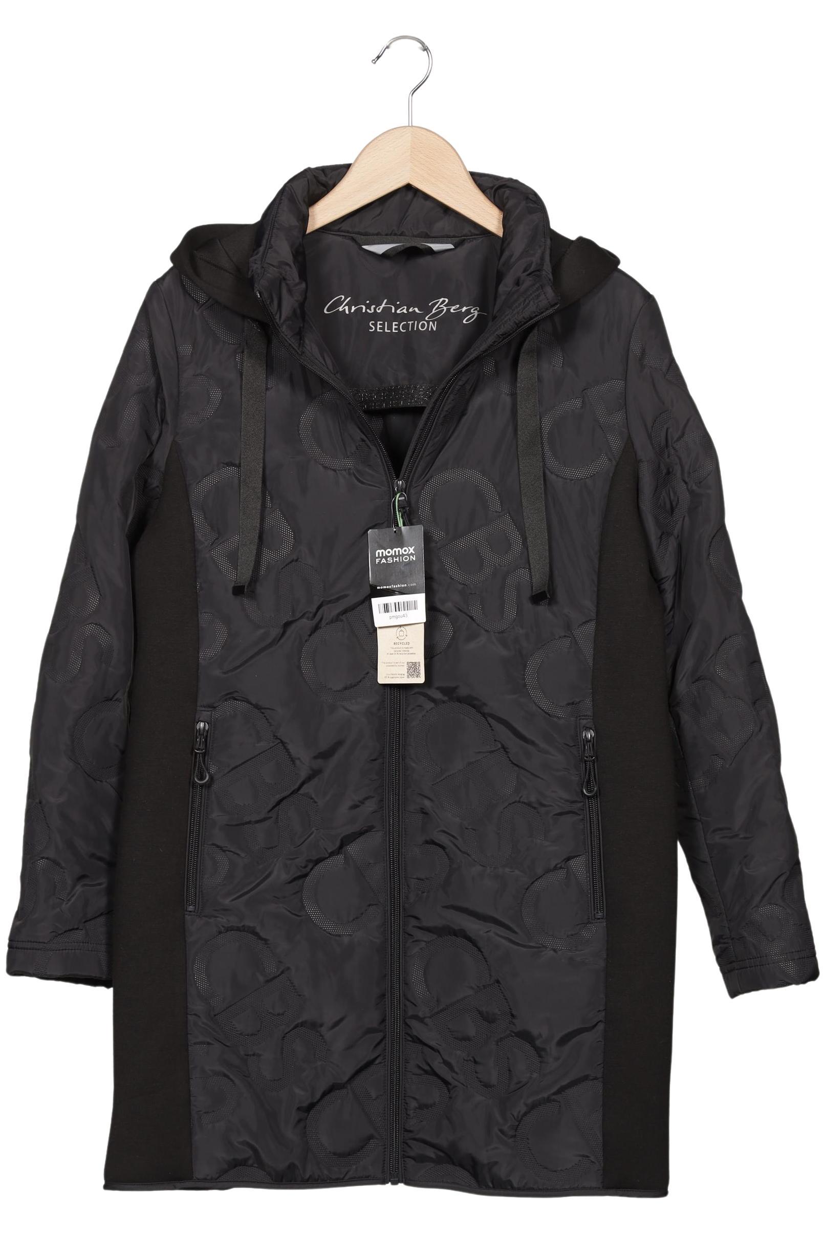 

Christian Berg Damen Mantel, schwarz, Gr. 40