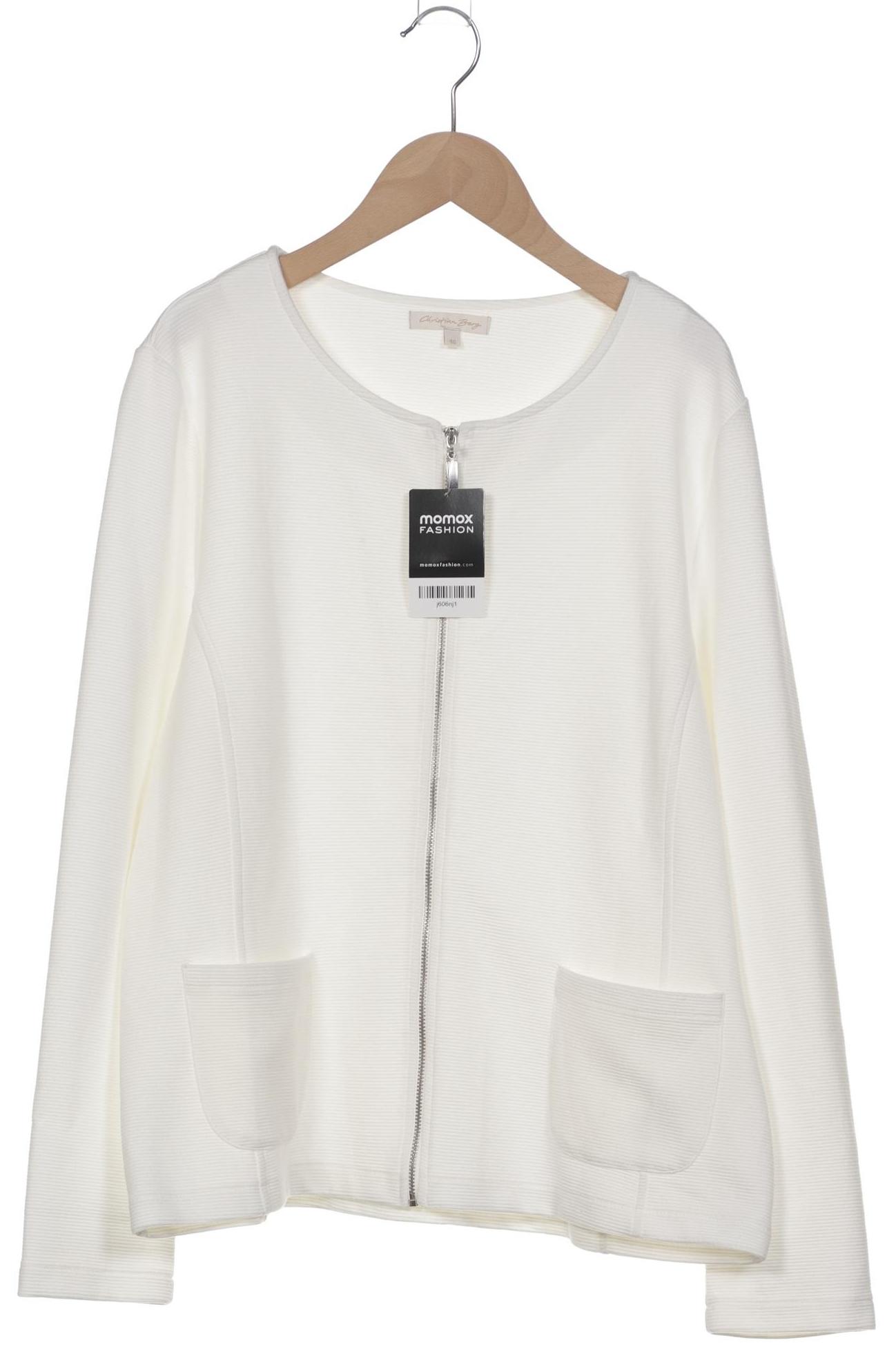 

Christian Berg Damen Strickjacke, weiß, Gr. 46