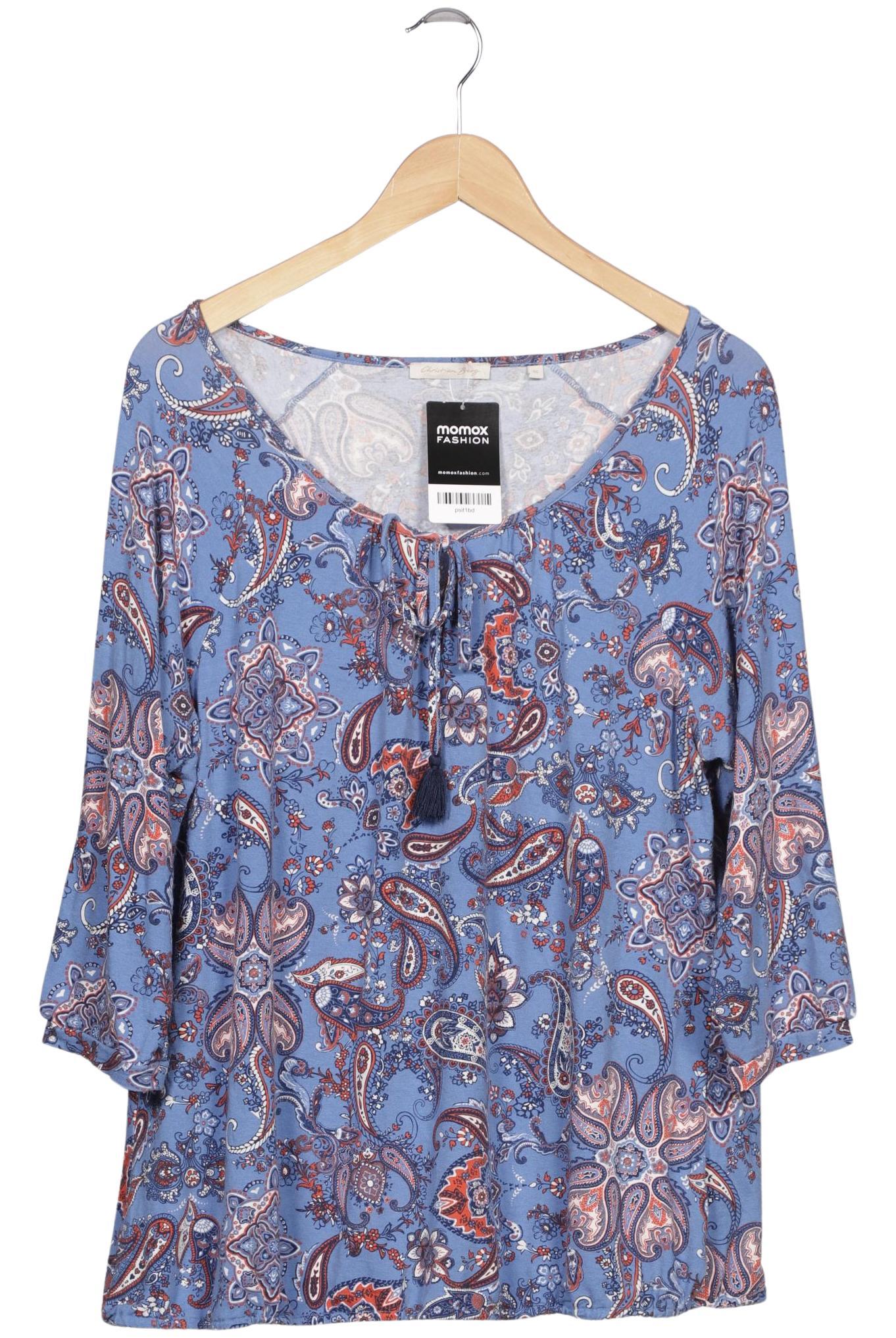 

Christian Berg Damen Langarmshirt, blau, Gr. 46