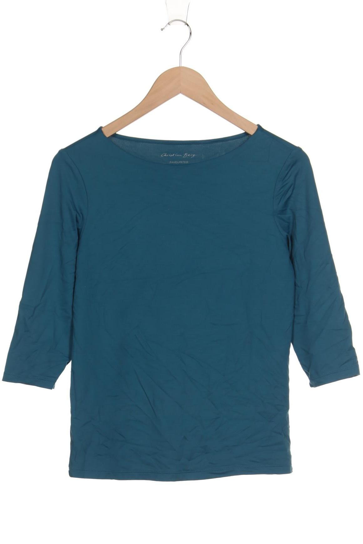 

Christian Berg Damen Langarmshirt, türkis, Gr. 38