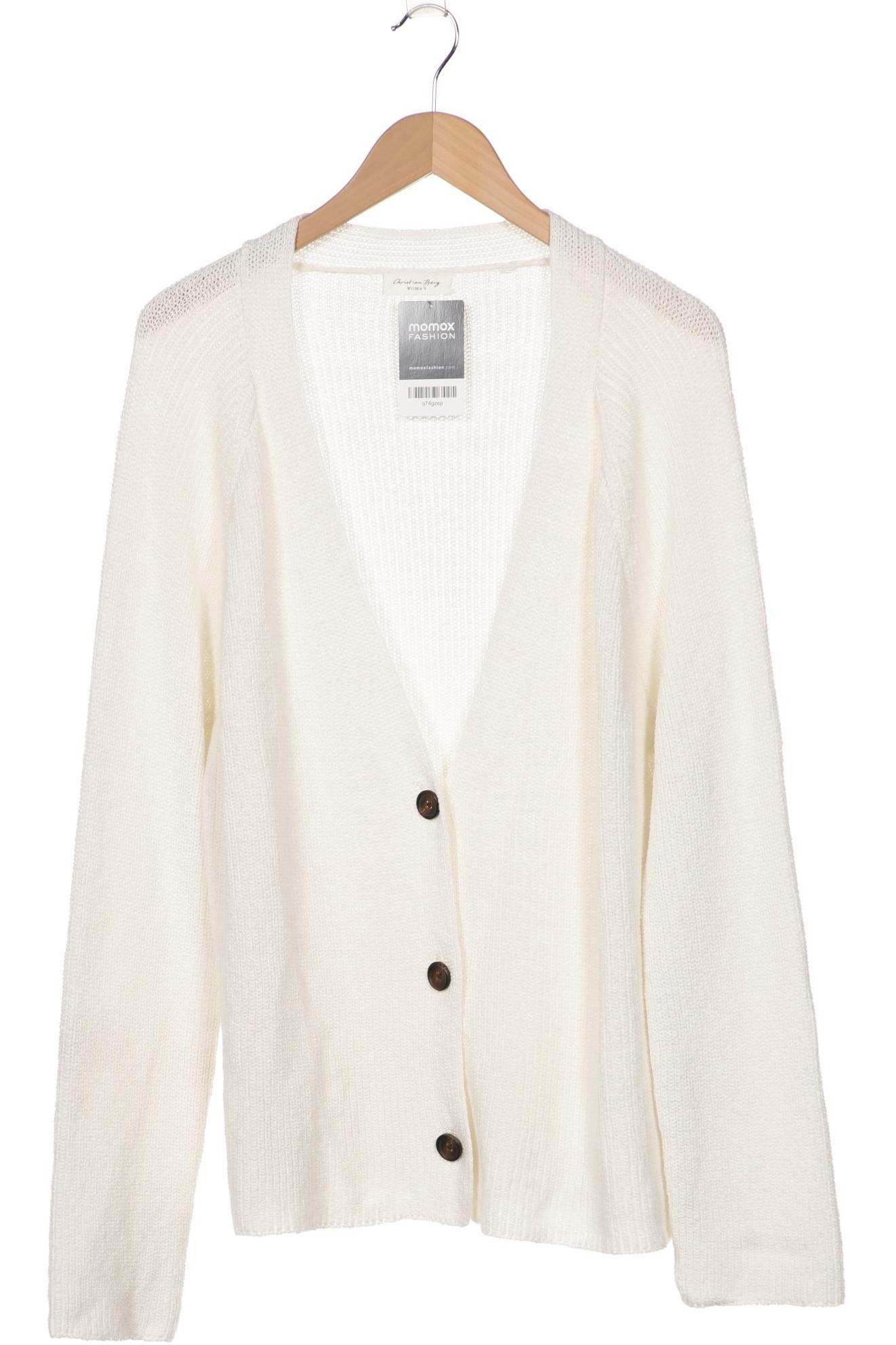 

Christian Berg Damen Strickjacke, weiß
