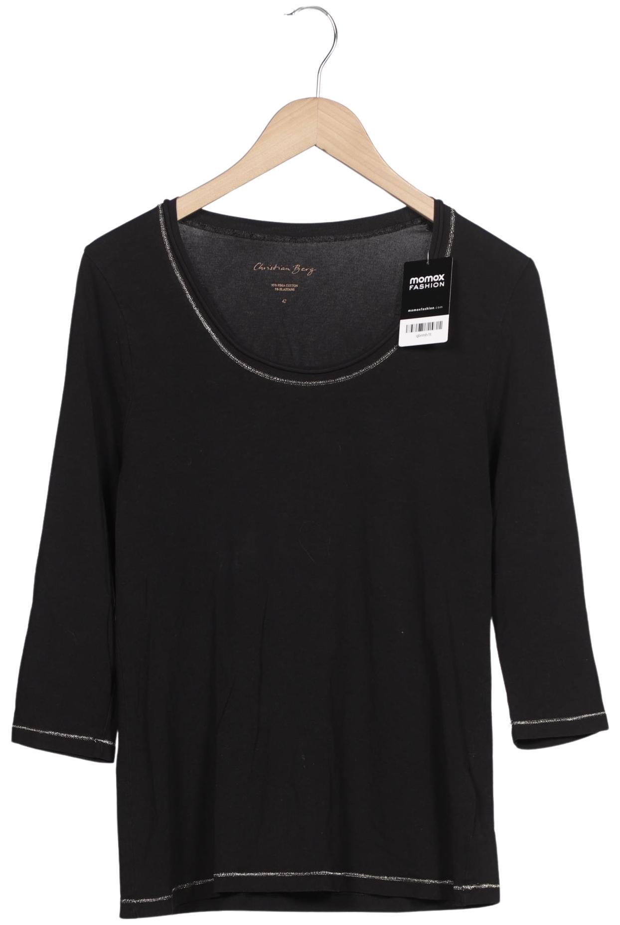 

Christian Berg Damen Langarmshirt, schwarz, Gr. 42