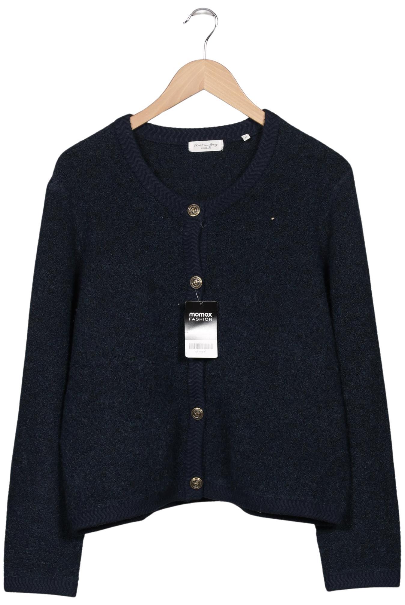 

Christian Berg Damen Strickjacke, marineblau, Gr. 44