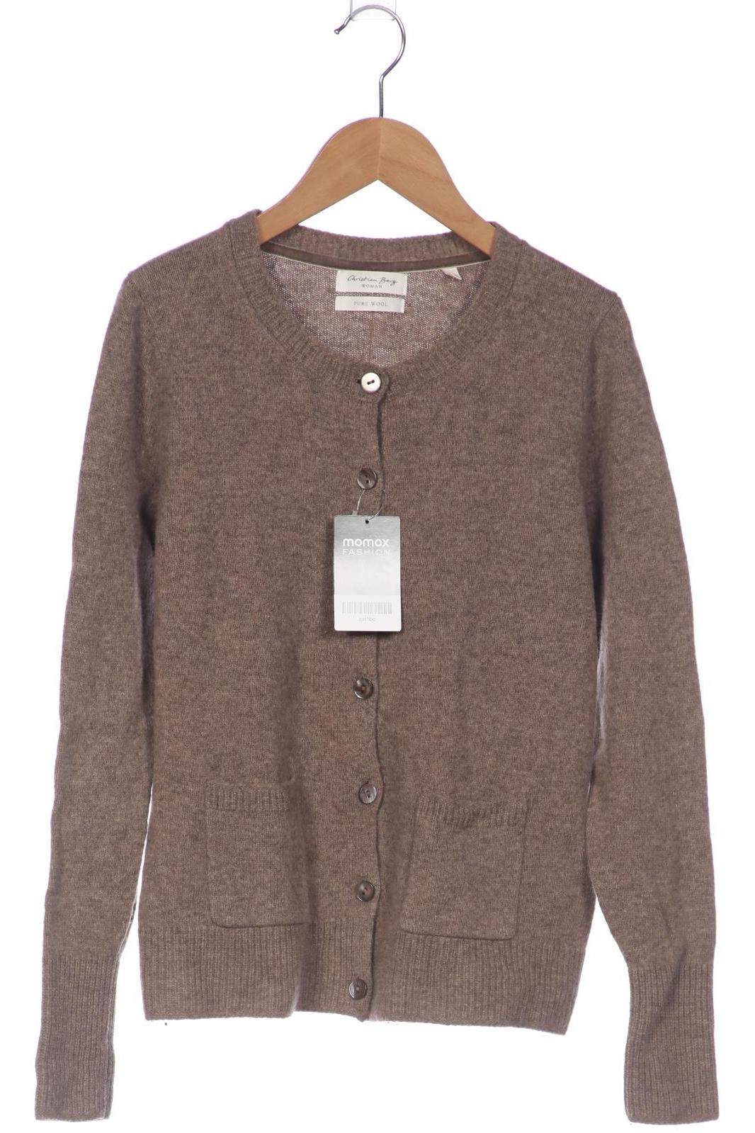 

Christian Berg Damen Strickjacke, braun, Gr. 36