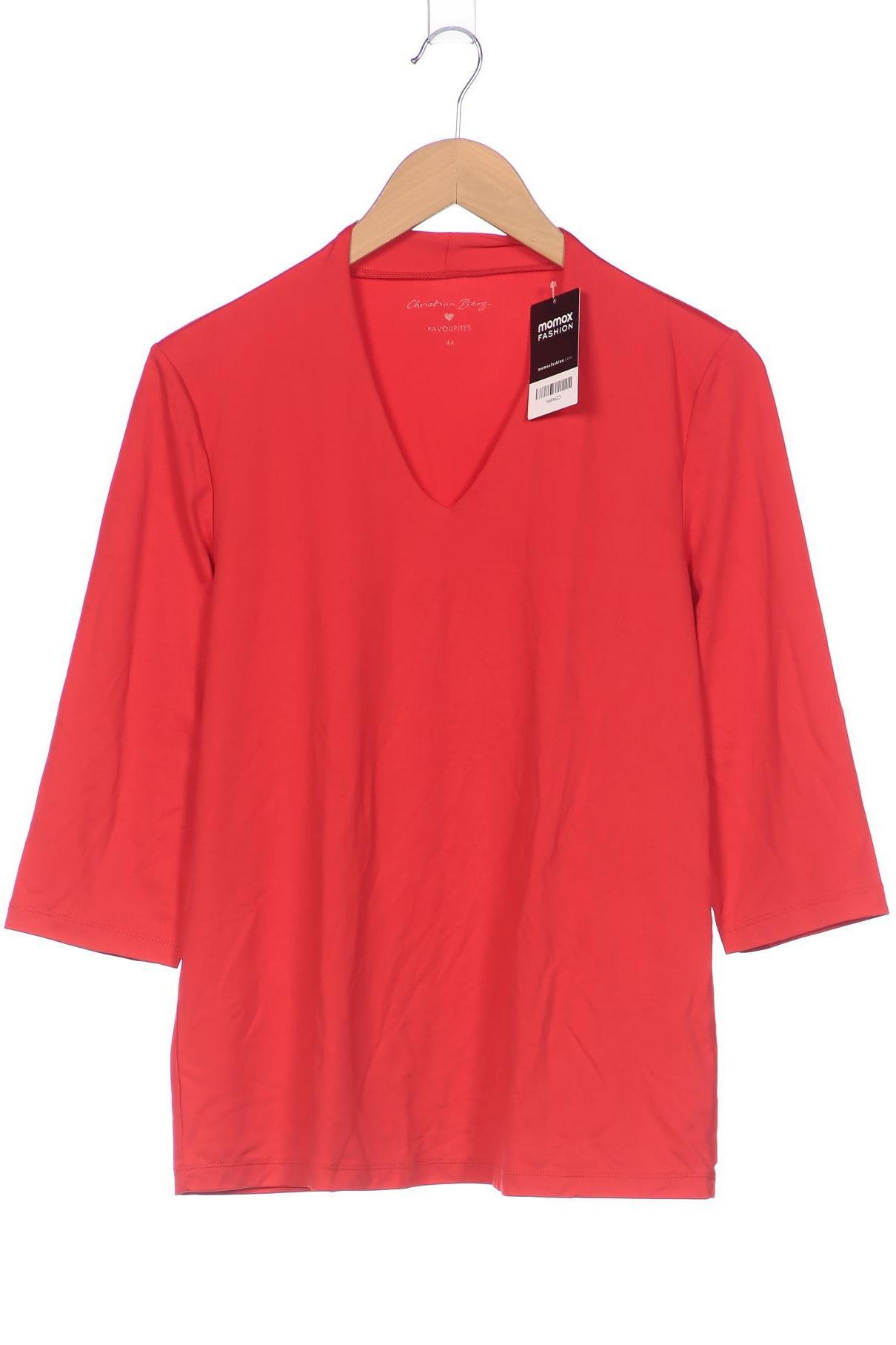 

Christian Berg Damen Langarmshirt, rot, Gr. 44