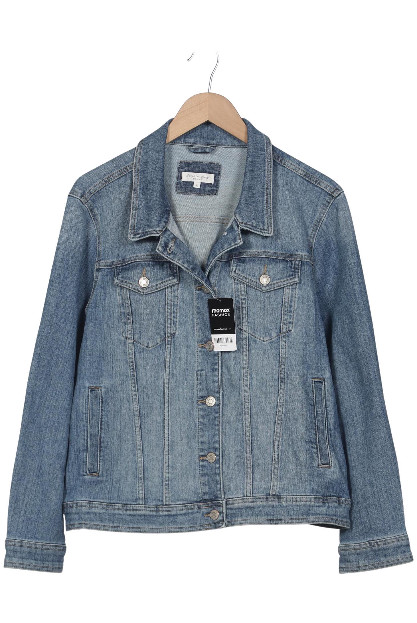 

Christian Berg Damen Jacke, blau, Gr. 46