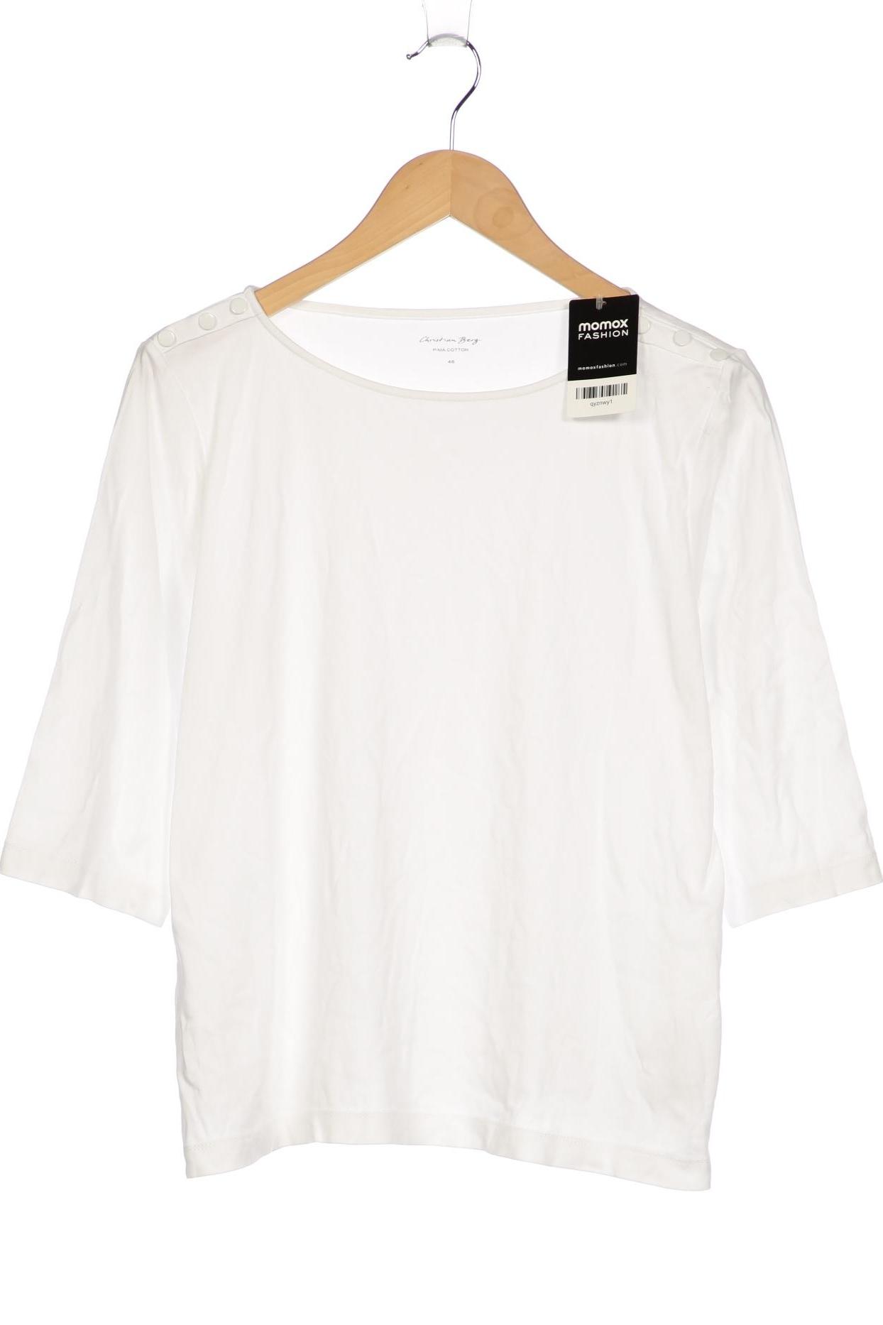 

Christian Berg Damen Langarmshirt, weiß, Gr. 46