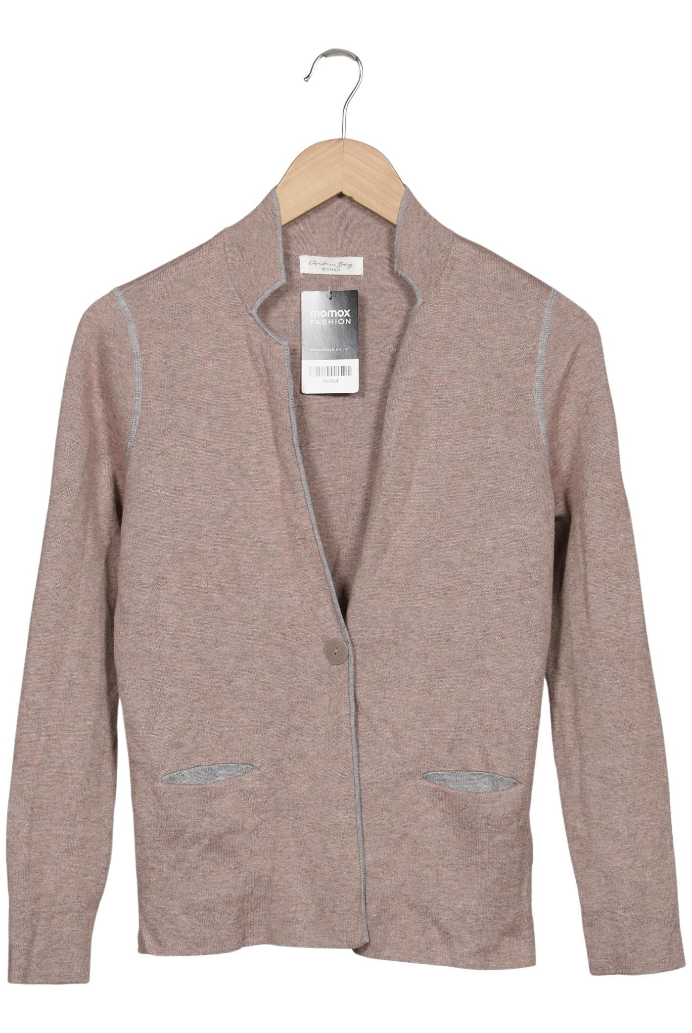

Christian Berg Damen Strickjacke, beige, Gr. 36
