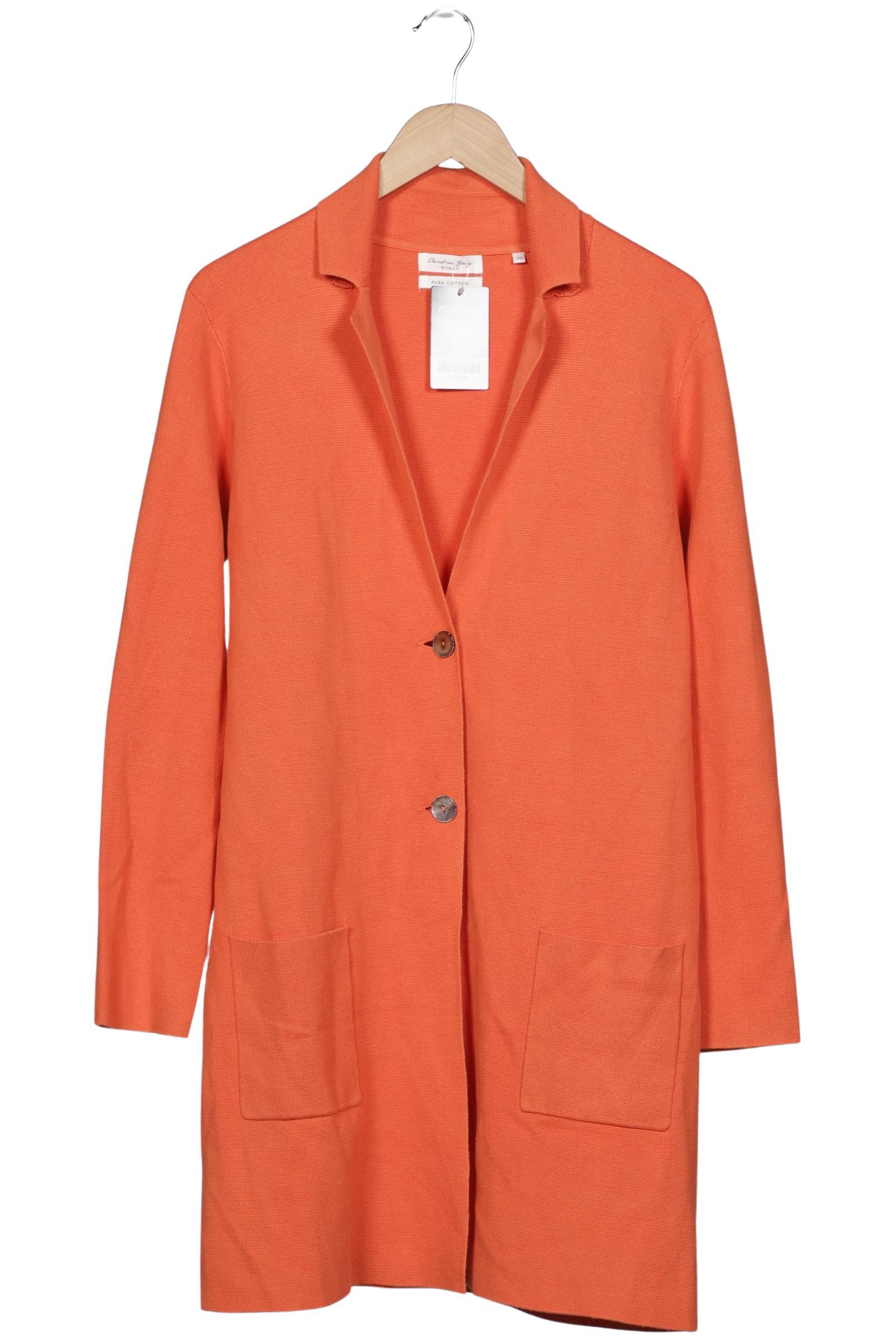 

Christian Berg Damen Strickjacke, orange, Gr. 42