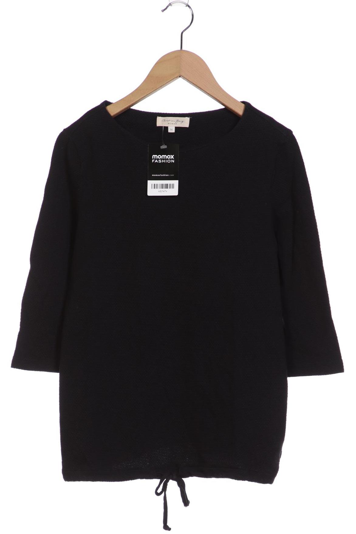 

Christian Berg Damen Langarmshirt, schwarz, Gr. 36