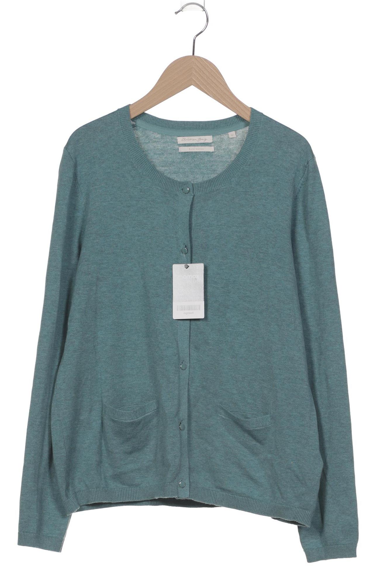 

Christian Berg Damen Strickjacke, türkis, Gr. 42