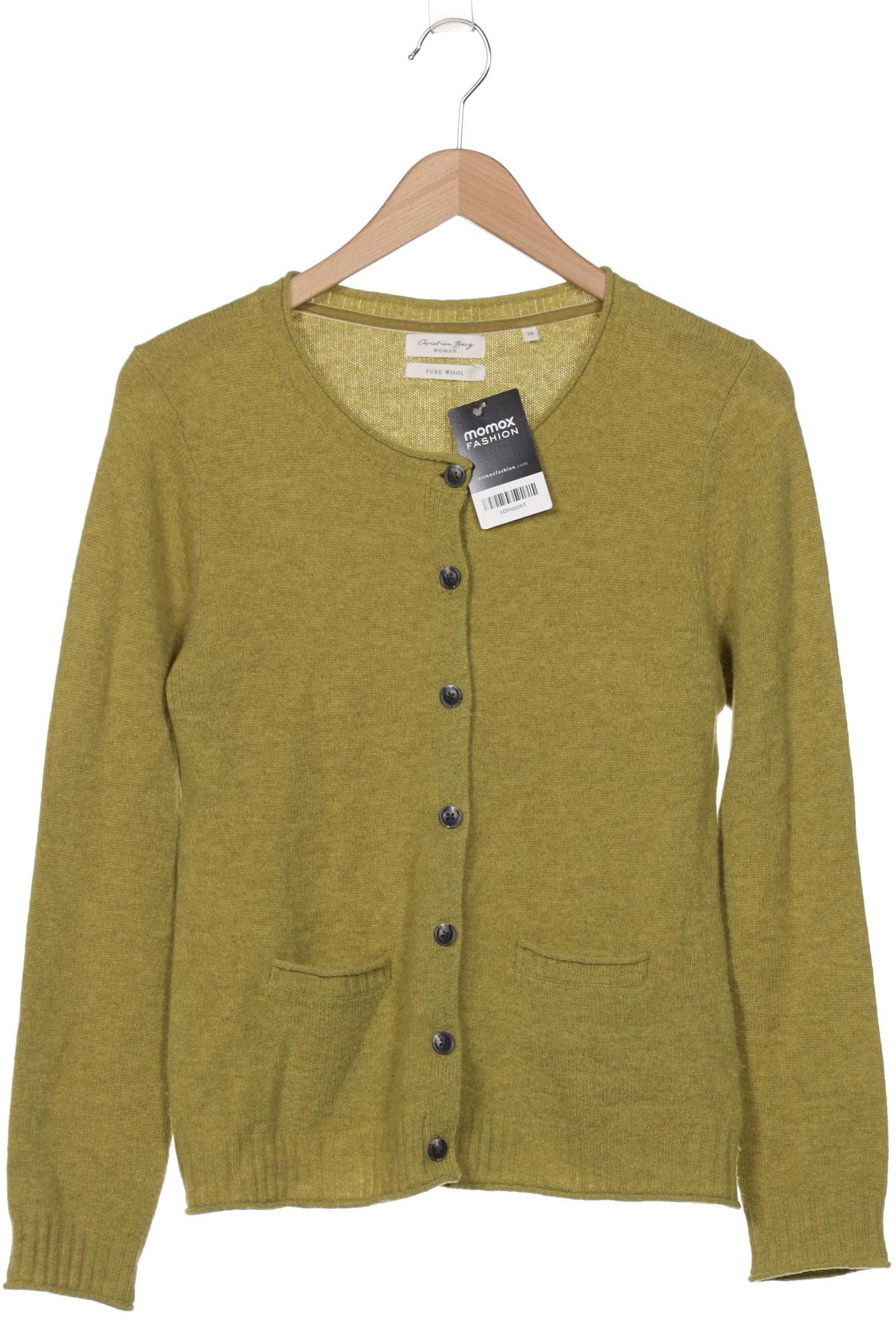 

Christian Berg Damen Strickjacke, grün, Gr. 38