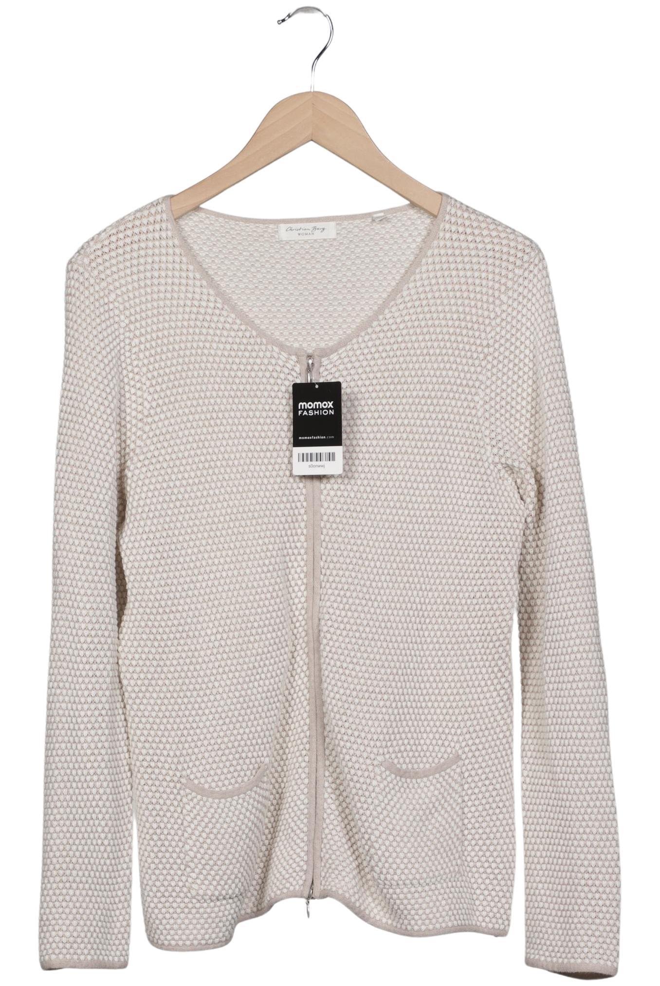 

Christian Berg Damen Strickjacke, beige, Gr. 46