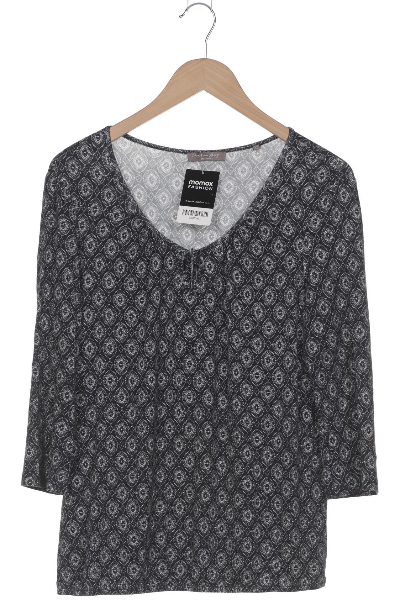 

Christian Berg Damen Langarmshirt, marineblau, Gr. 42